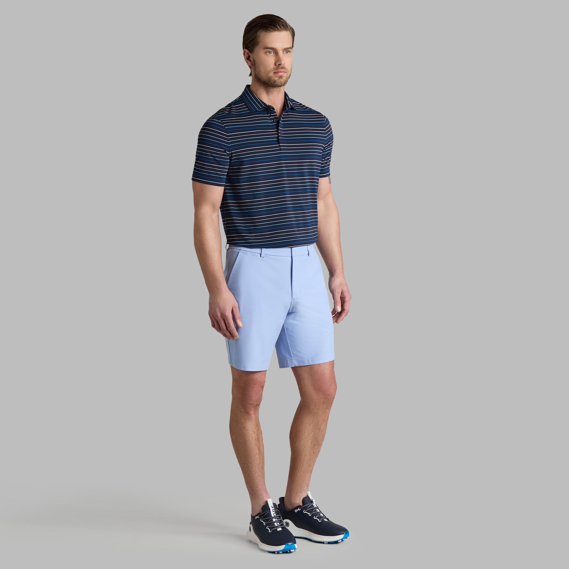 MULTI STRIPE TECH JERSEY POLO | G/FORE Outlet