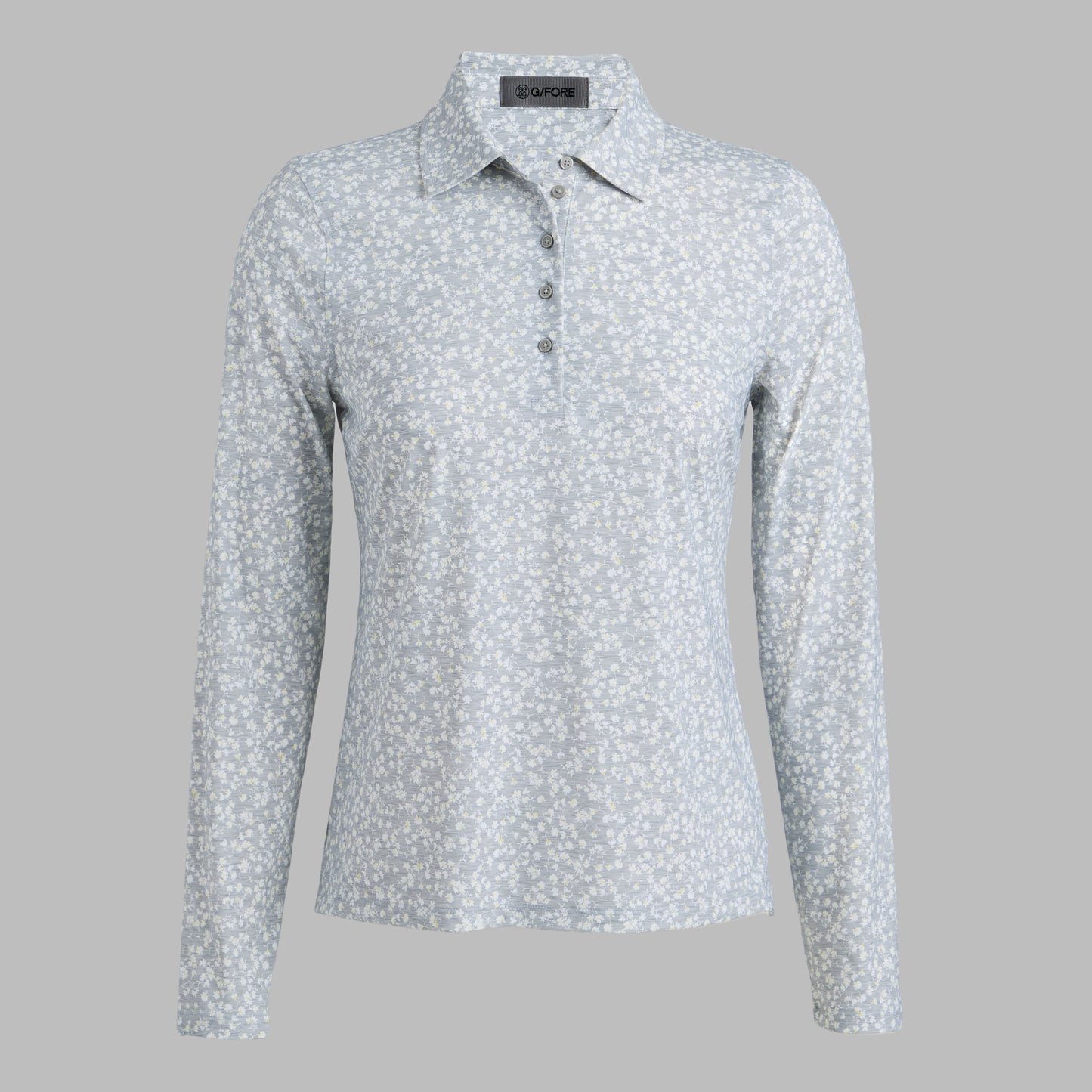 DITSY FLORAL TECH JERSEY LONG SLEEVE POLO | G/FORE New