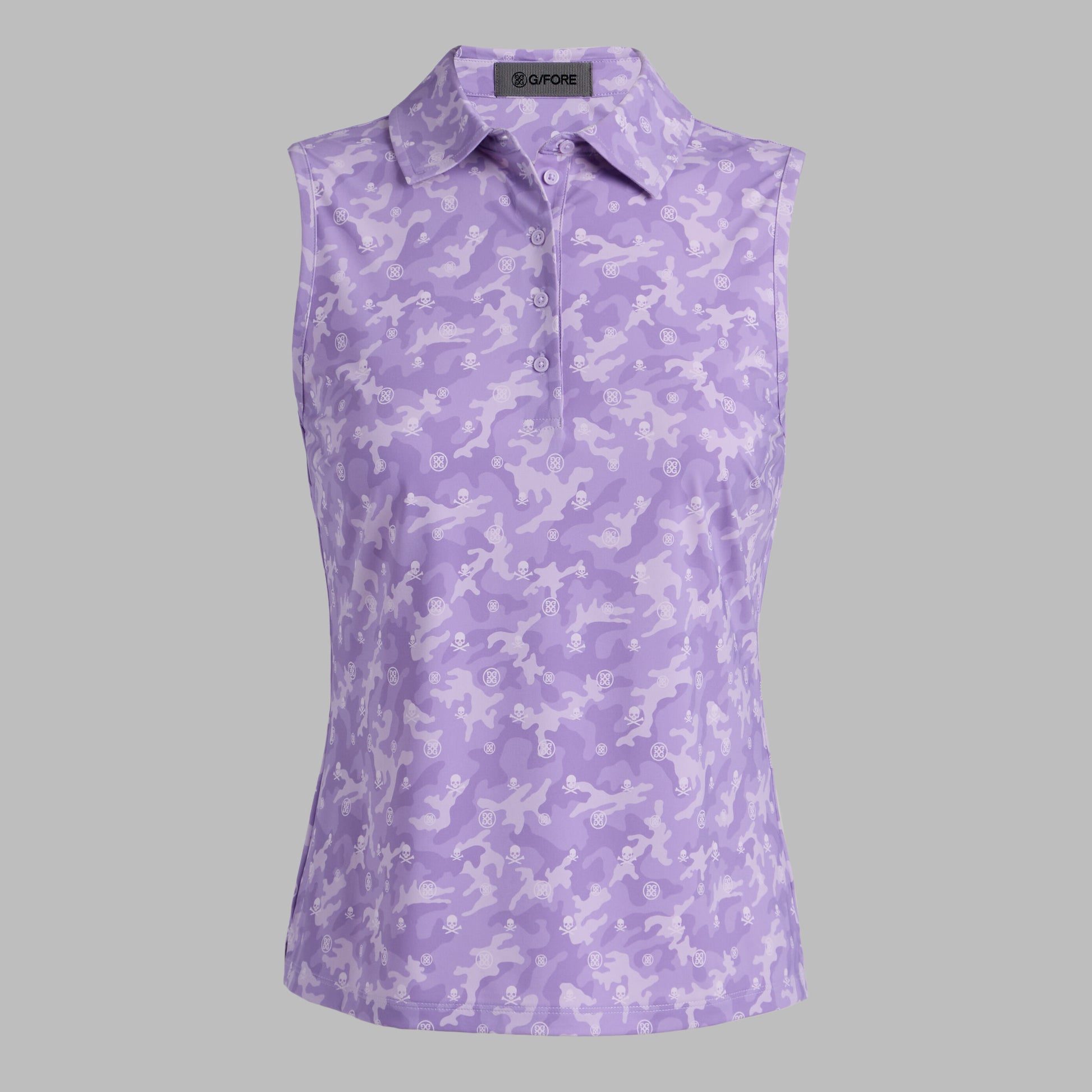 ICON CAMO SOFT TECH JERSEY SLEEVELESS POLO | G/FORE Online