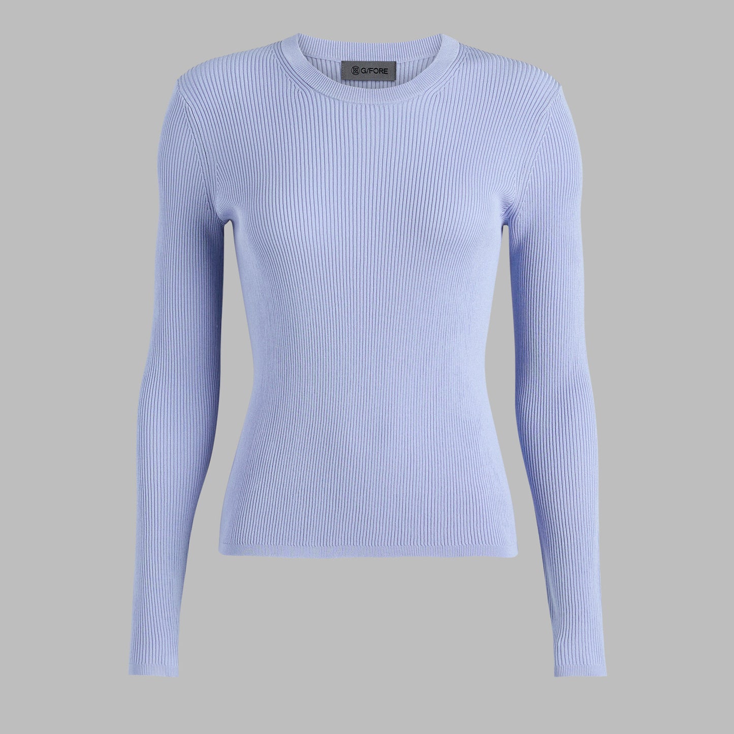 COTTON BLEND RIB KNIT FITTED TOP | G/FORE Discount