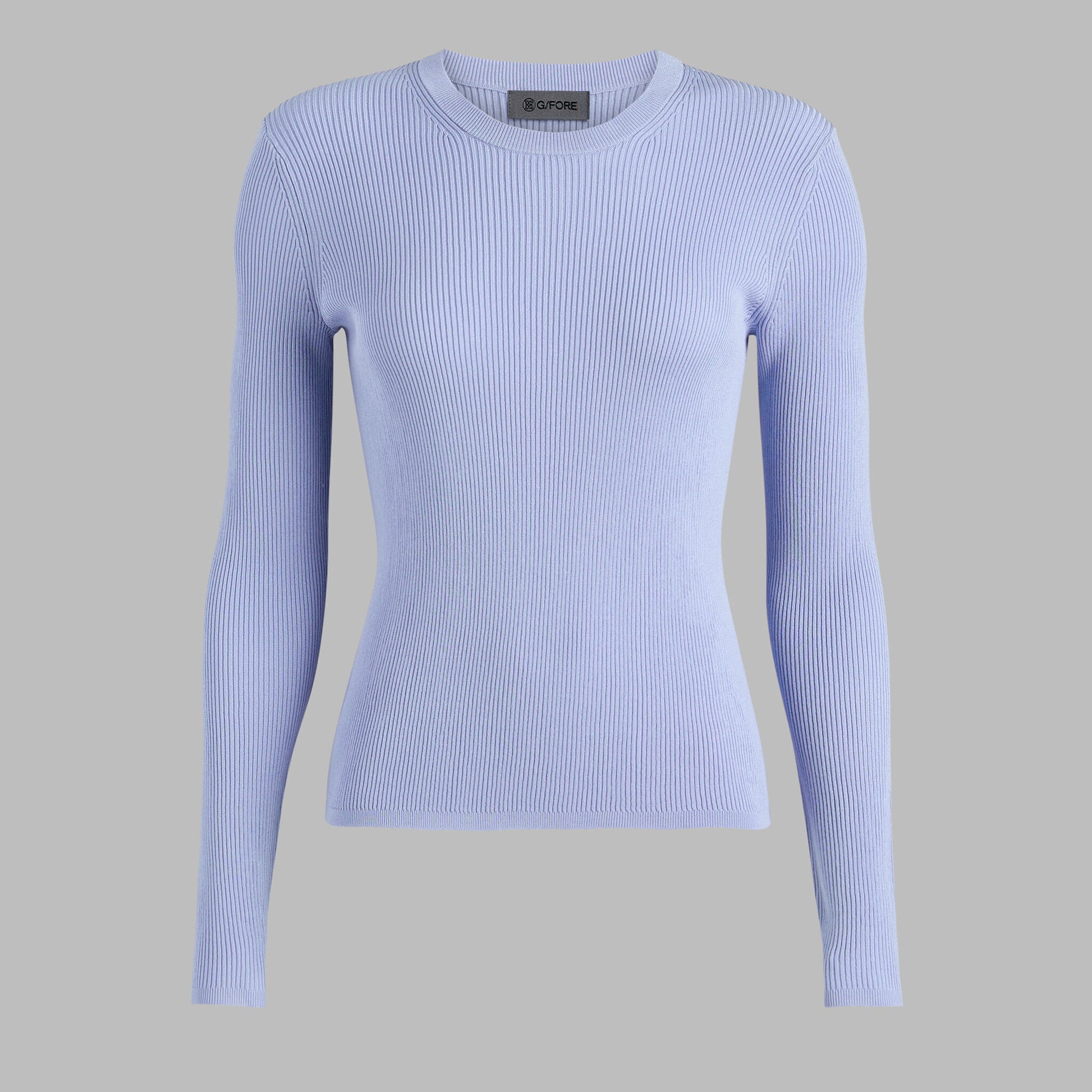 COTTON BLEND RIB KNIT FITTED TOP | G/FORE Discount