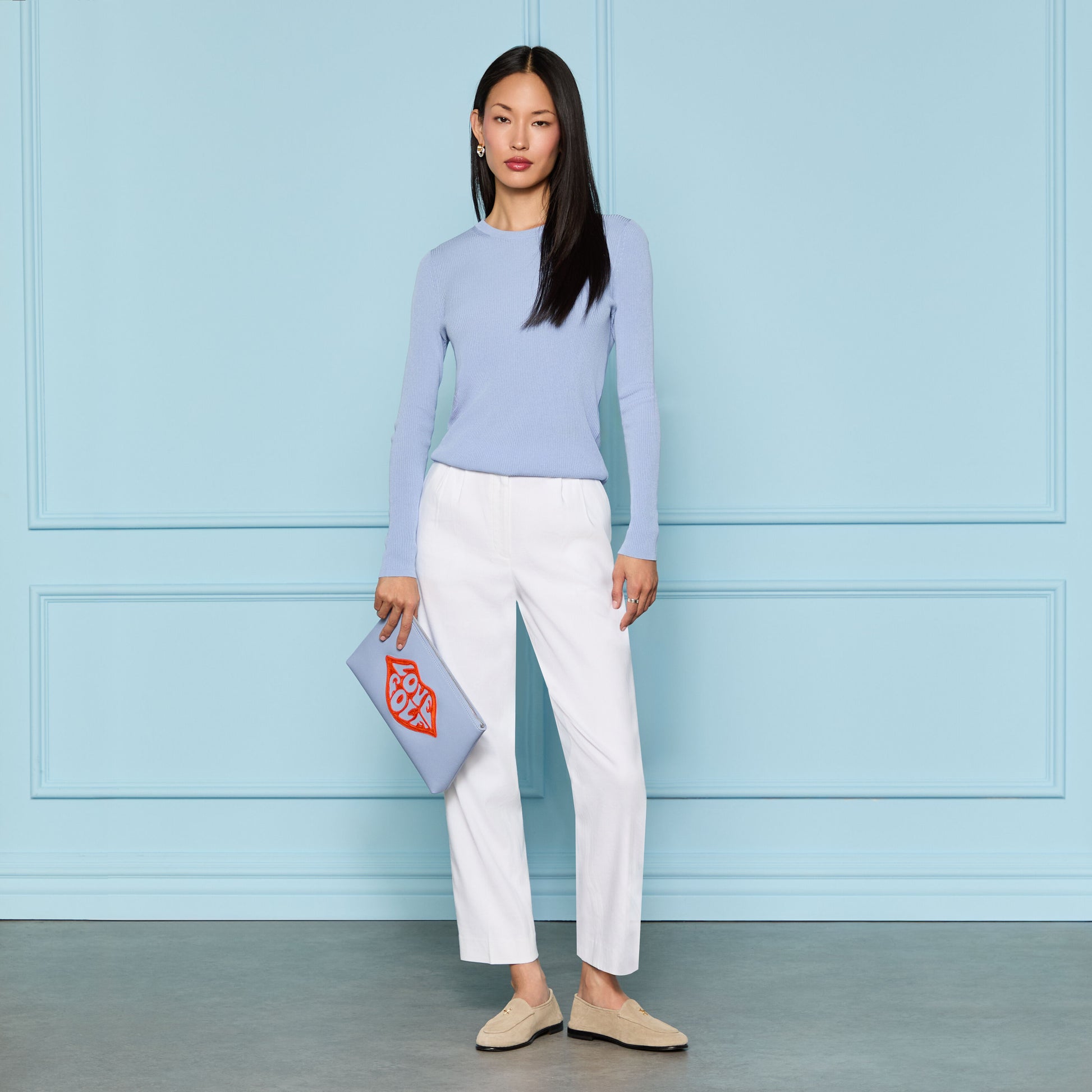 LTD RELEASE LINEN CROPPED PLEATED TROUSER | G/FORE Outlet