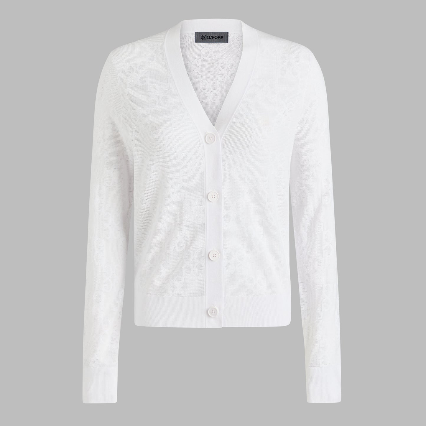 POINTELLE G SWEATER CARDIGAN | G/FORE Discount