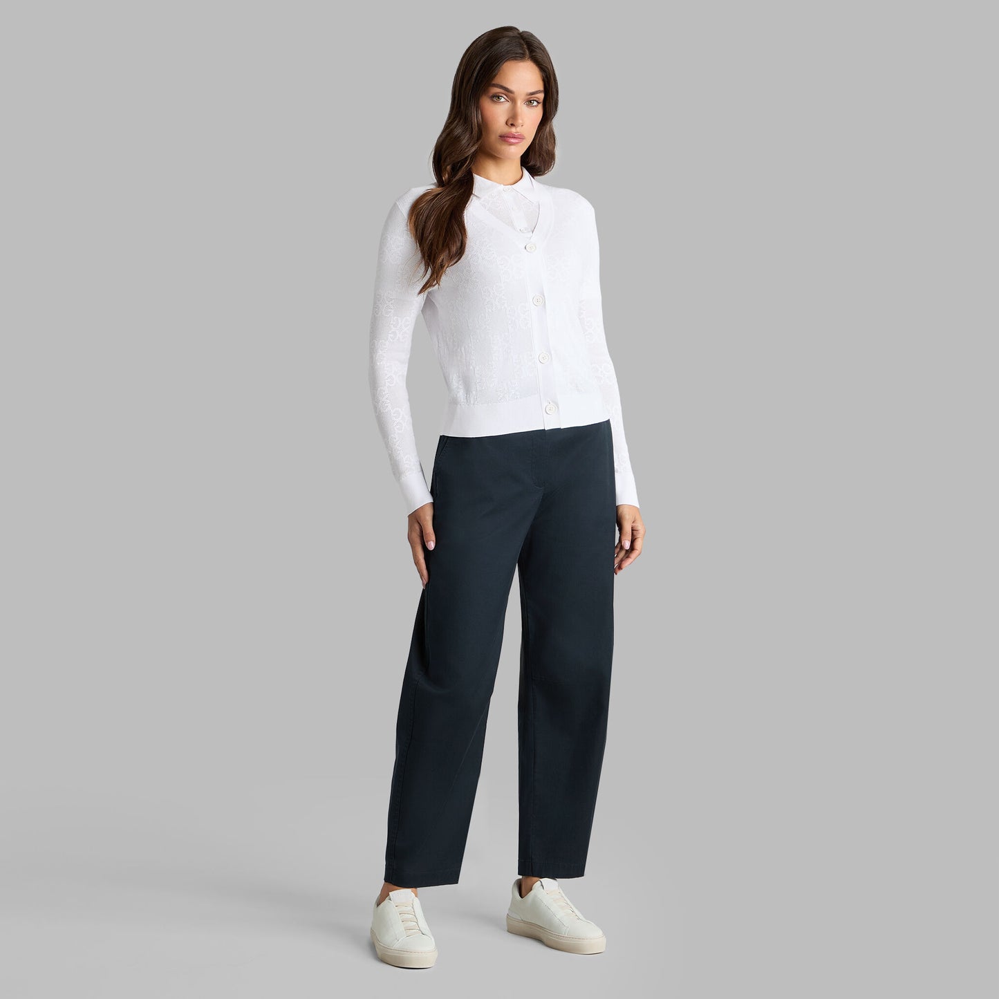 POINTELLE G SWEATER CARDIGAN | G/FORE Discount