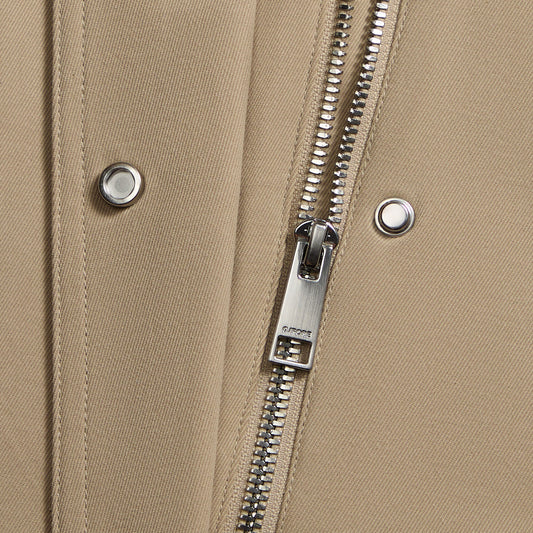 LTD RELEASE LEATHER COLLAR TRI-COTTON CROPPED JACKET | G/FORE New