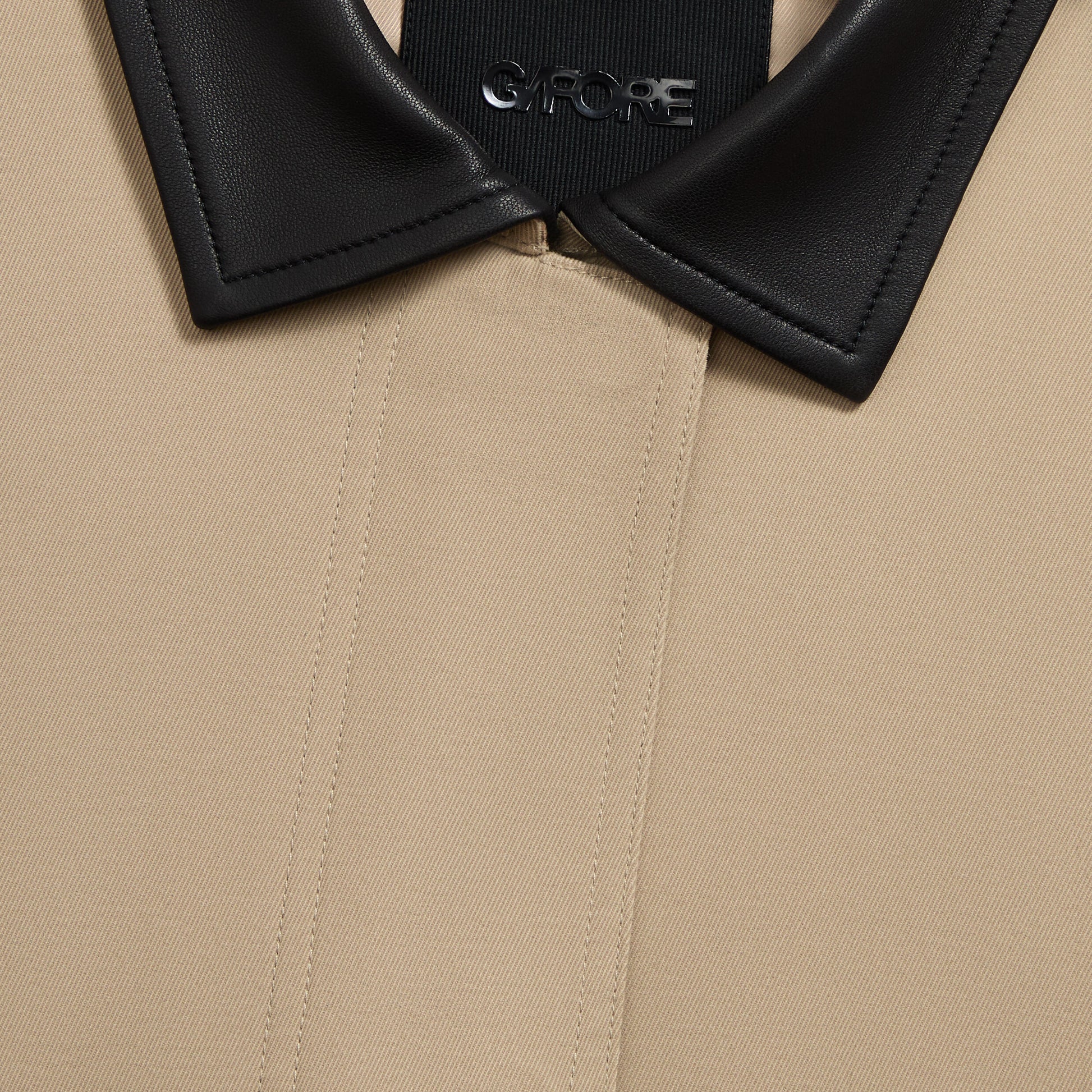 LTD RELEASE LEATHER COLLAR TRI-COTTON CROPPED JACKET | G/FORE New