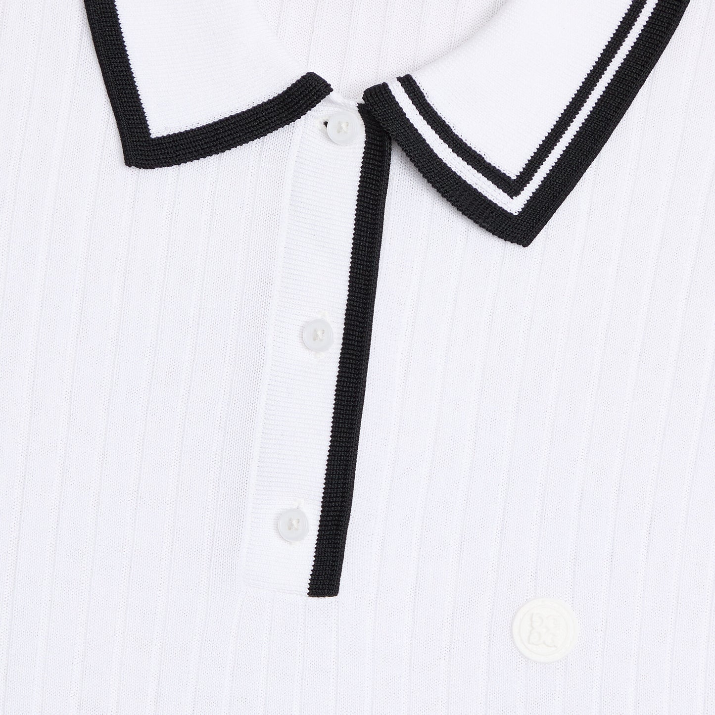 RIBBED KNIT SWEATER POLO | G/FORE