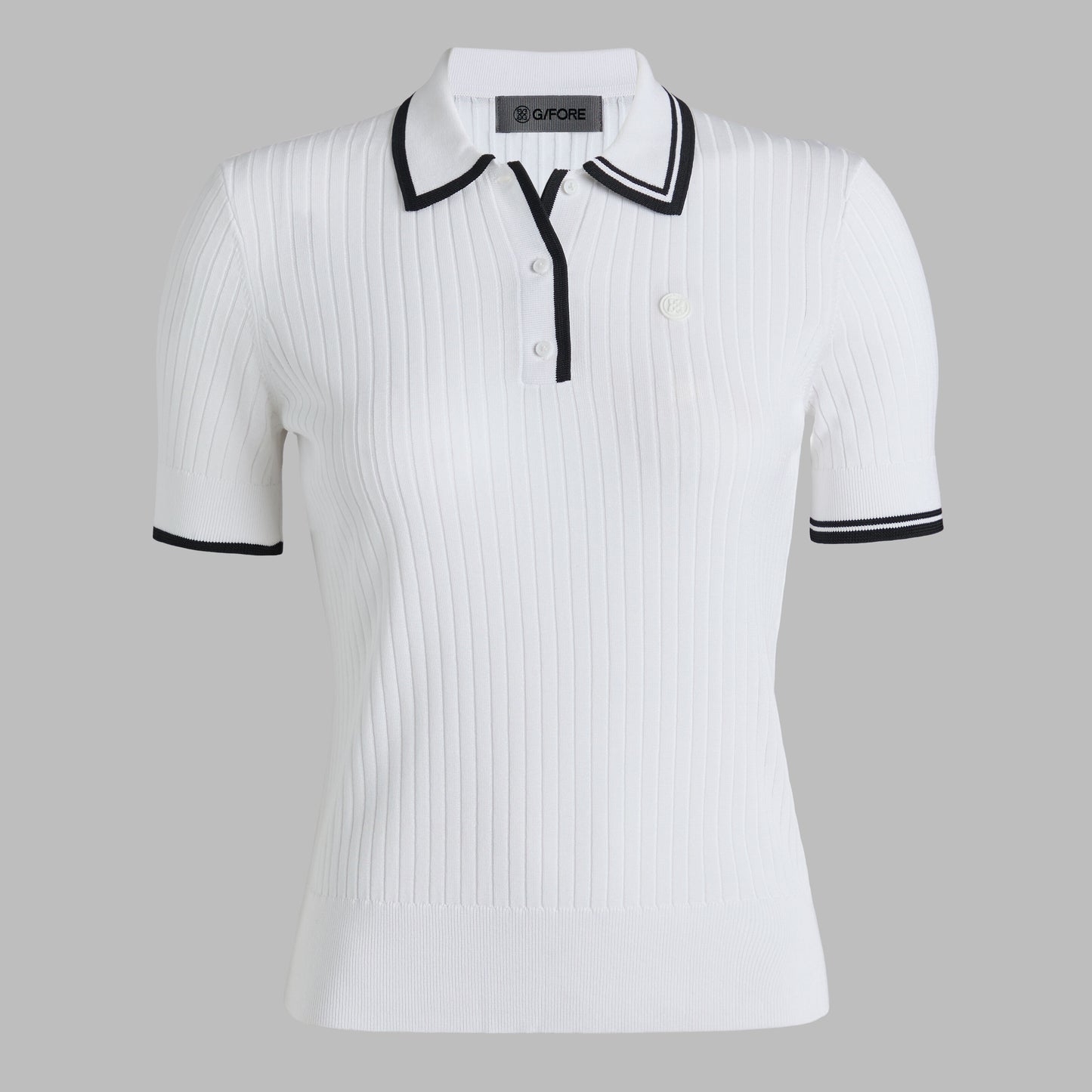 RIBBED KNIT SWEATER POLO | G/FORE