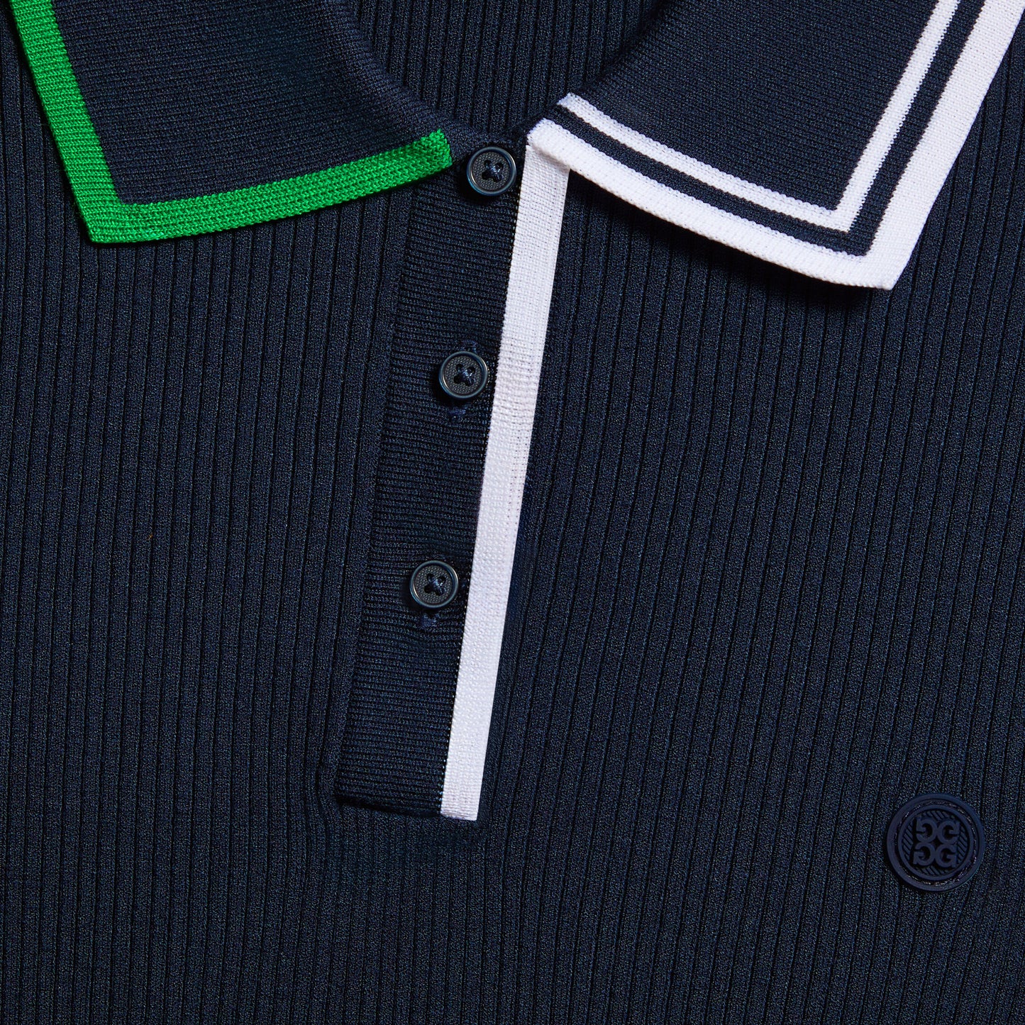 VISCOSE BLEND LONG SLEEVE KNIT POLO | G/FORE Near me