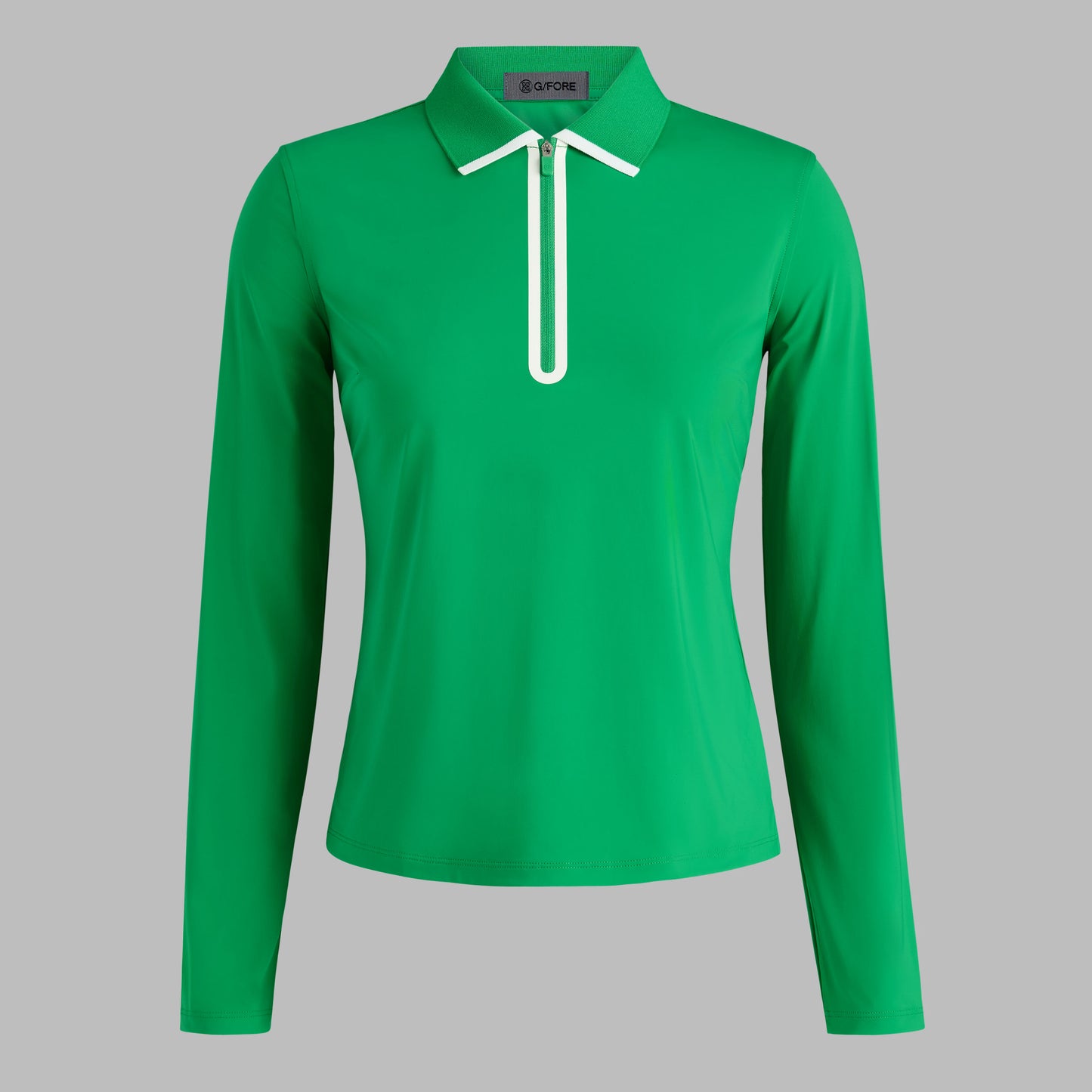 SILKY TECH NYLON LONG SLEEVE 1/4 ZIP POLO | G/FORE Online