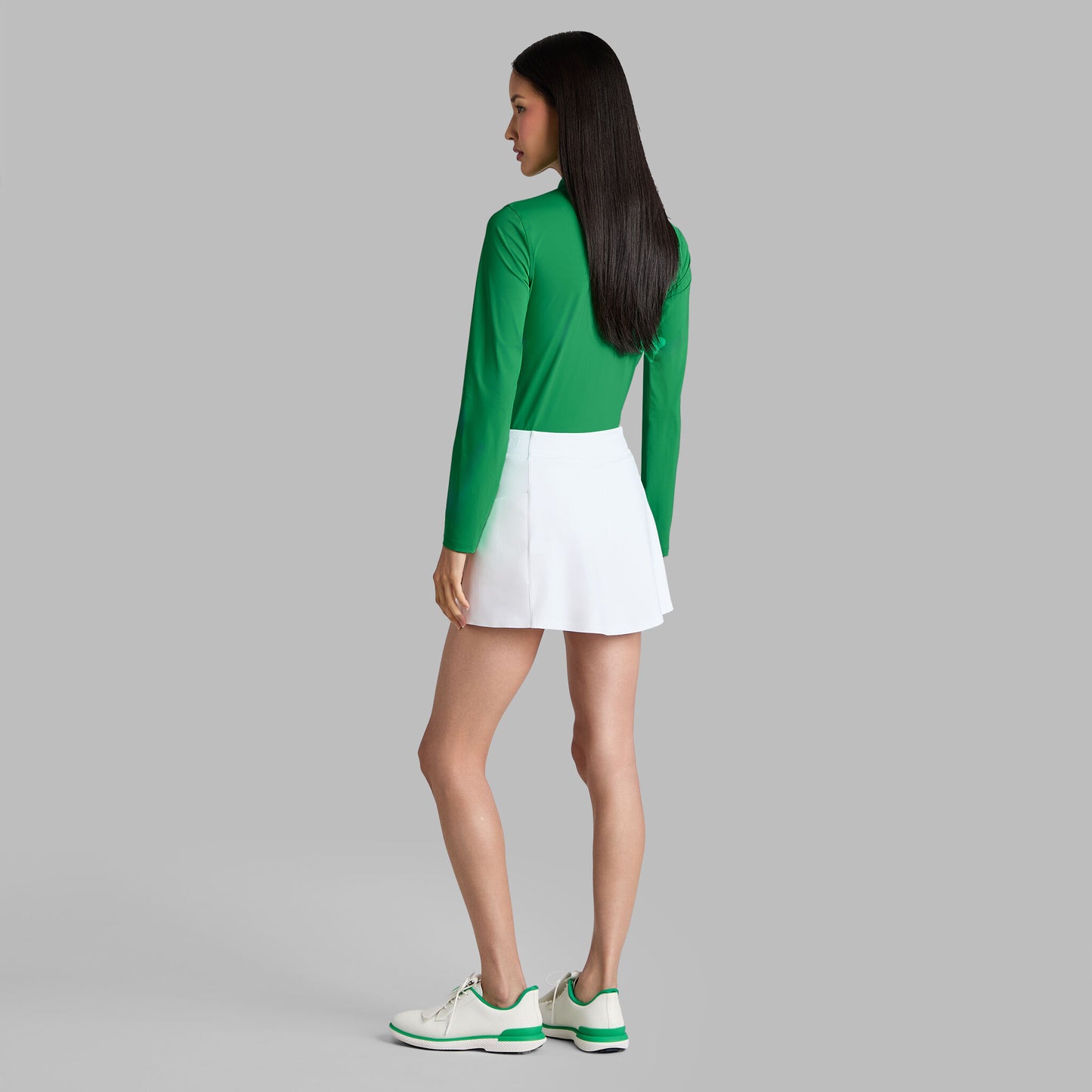 SILKY TECH NYLON LONG SLEEVE 1/4 ZIP POLO | G/FORE Online