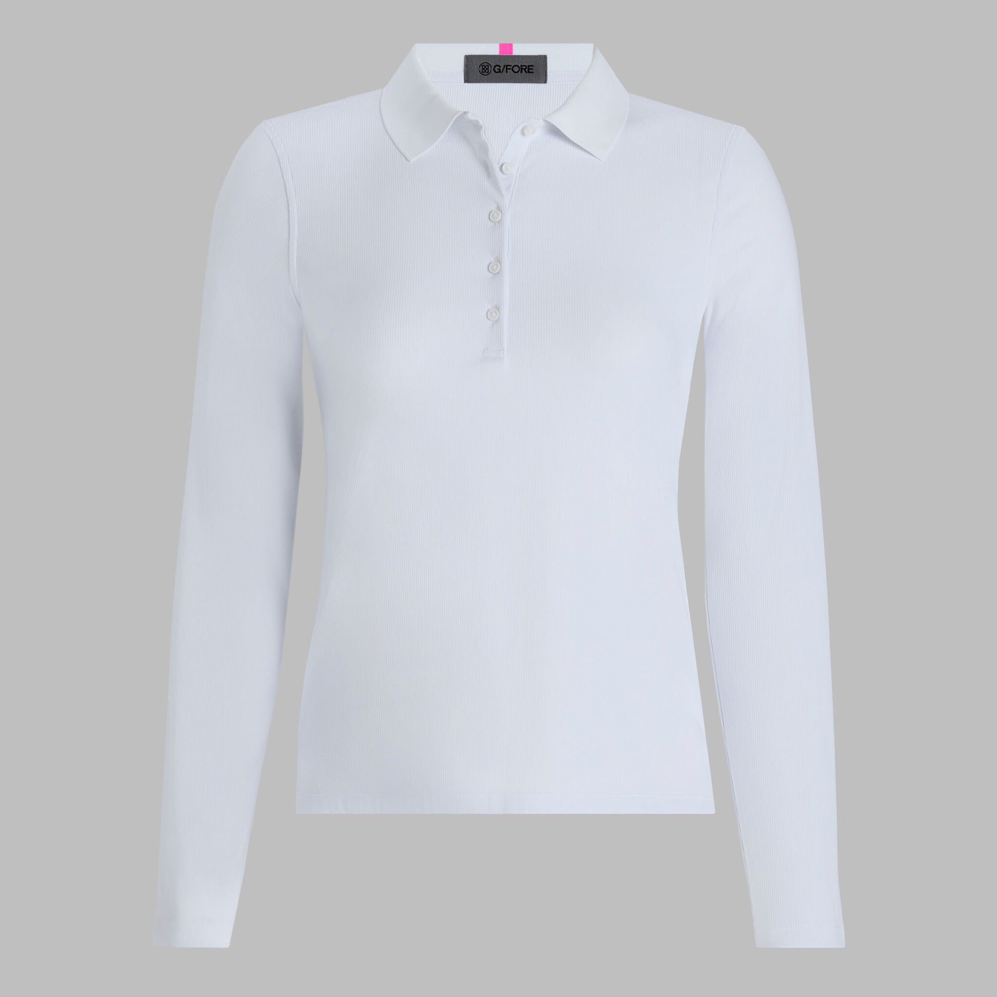 RIBBED TECH NYLON LONG SLEEVE POLO | G/FORE sale