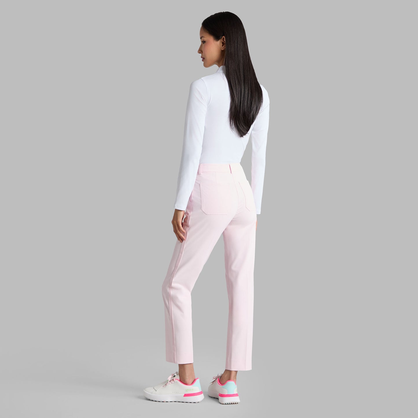 RIBBED TECH NYLON LONG SLEEVE POLO | G/FORE sale