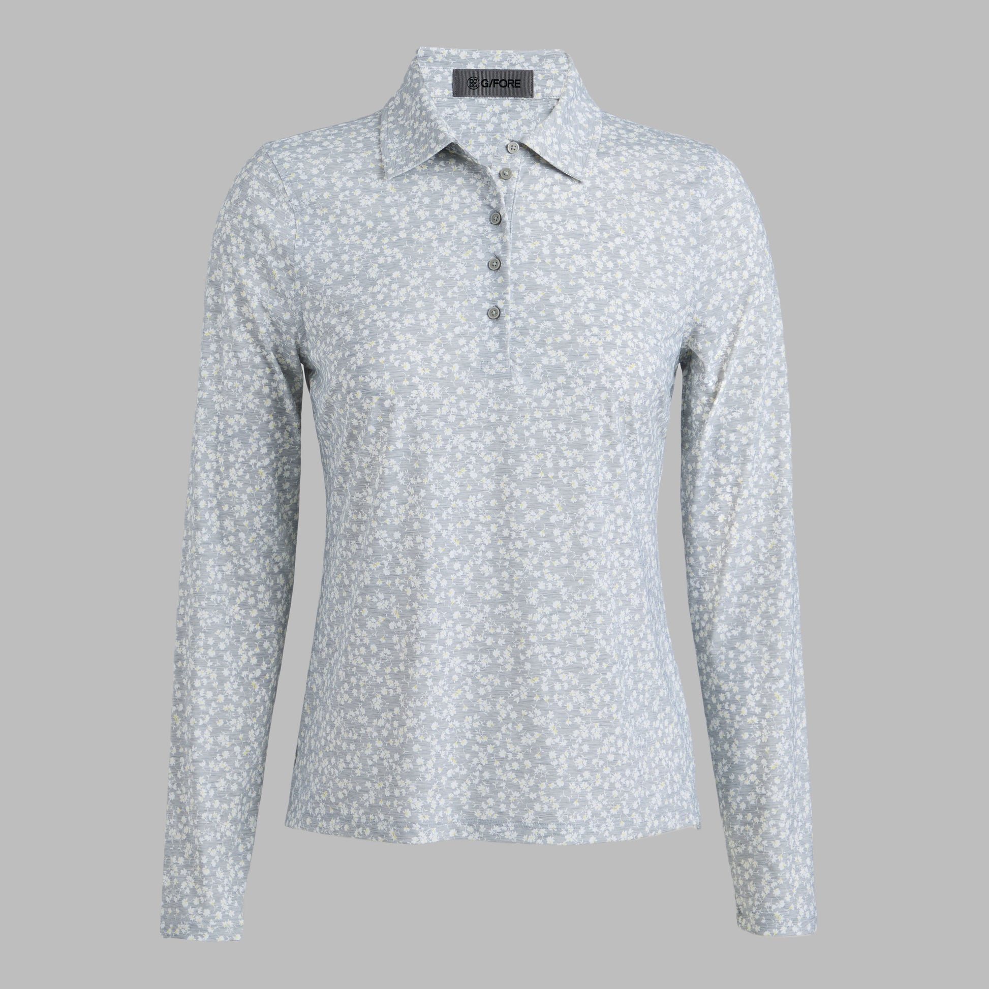 DITSY FLORAL TECH JERSEY LONG SLEEVE POLO | G/FORE Discount
