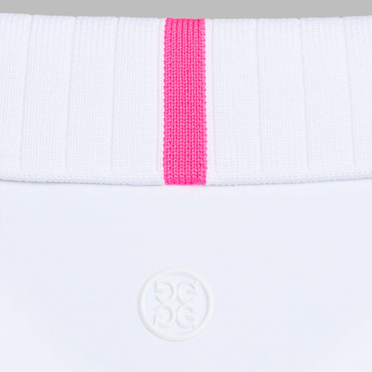 PLEATED COLLAR SILKY TECH NYLON SLEEVELESS POLO | G/FORE sale