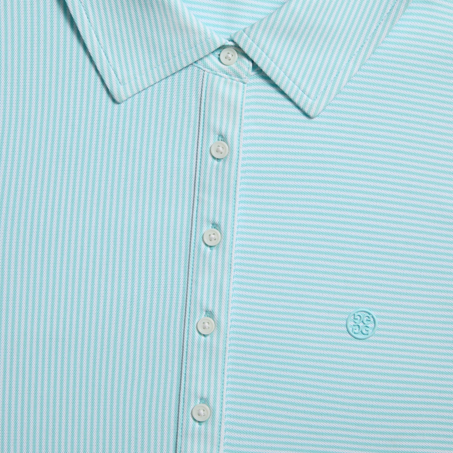 FEEDER STRIPE TECH PIQUÉ SLEEVELESS POLO | G/FORE For Sale