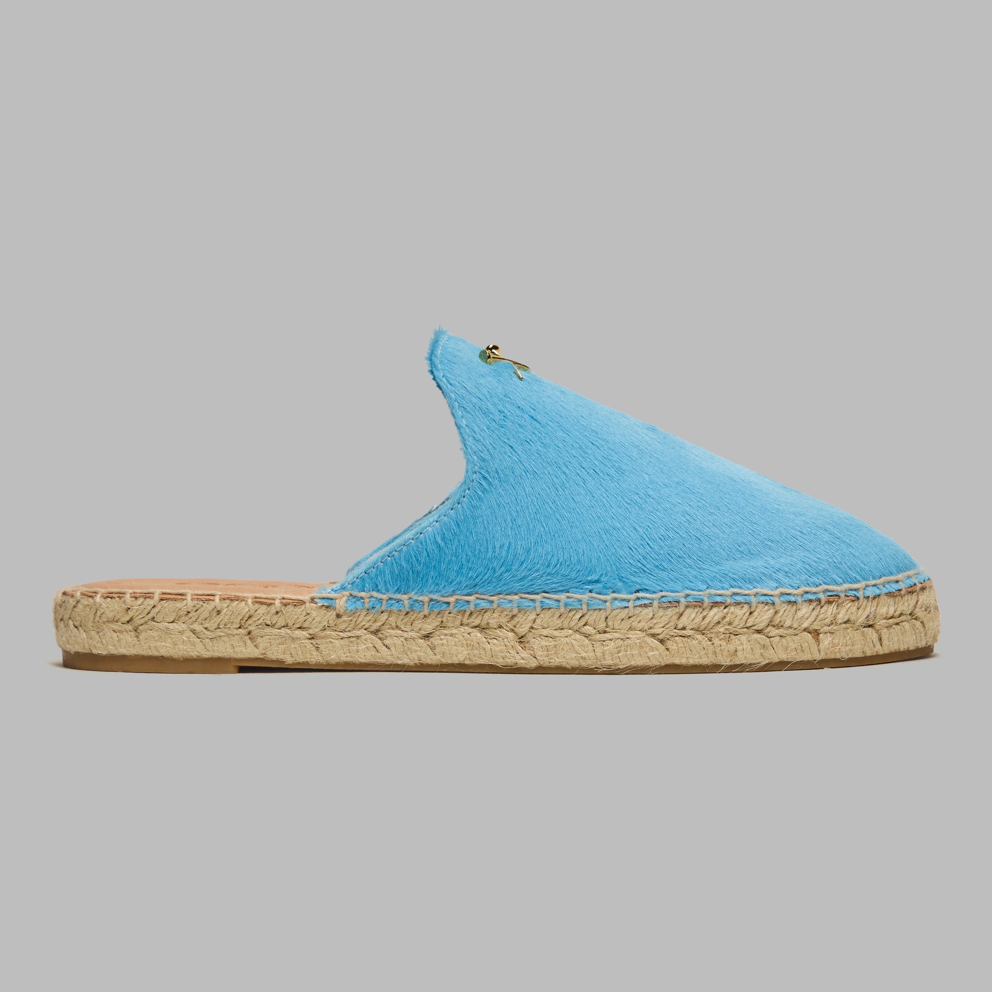 METAL TEES PONY HAIR ESPADRILLE | G/FORE