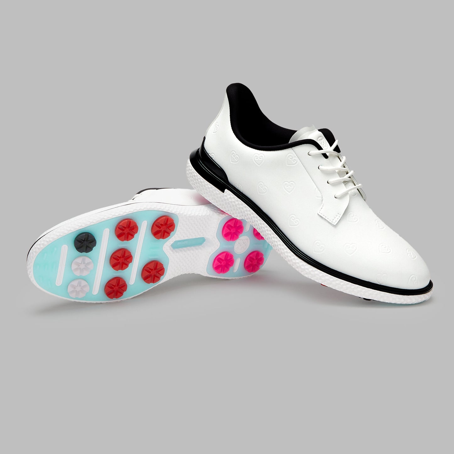 LTD RELEASE GALLIVAN2R DEBOSSED HEART G'S KILTIE GOLF SHOE | G/FORE New