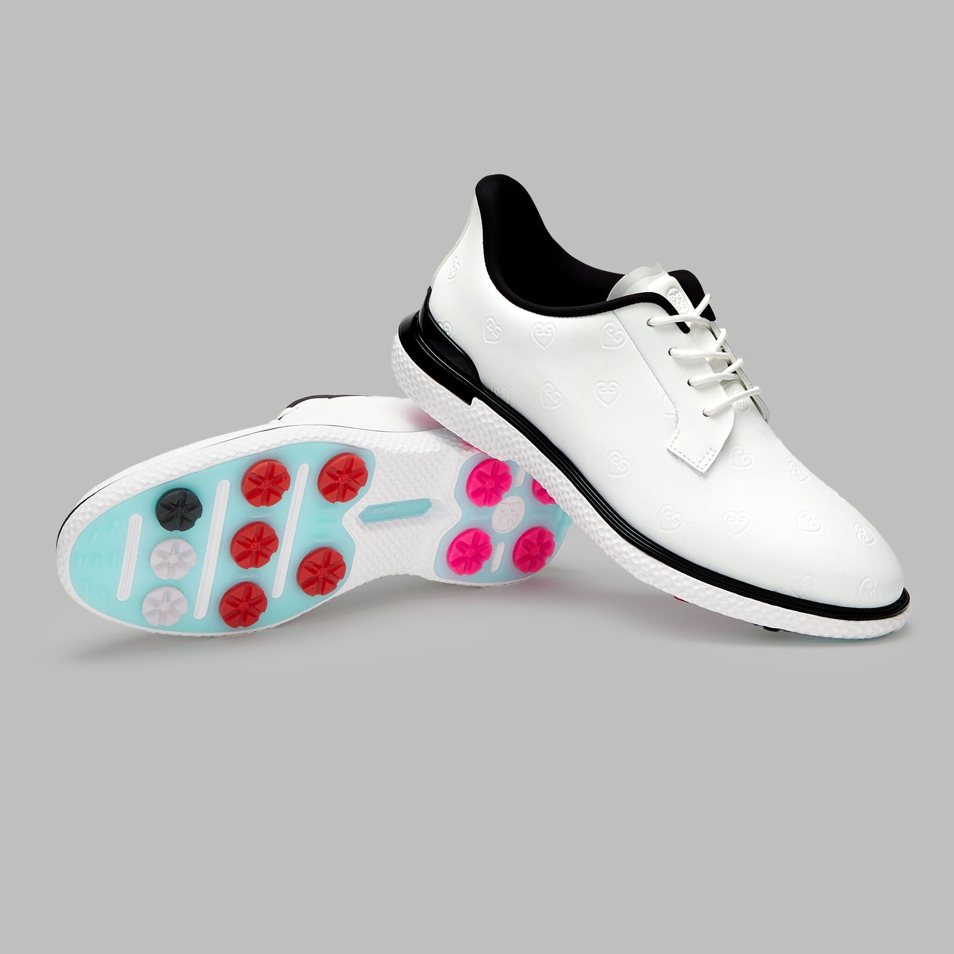 LTD RELEASE GALLIVAN2R DEBOSSED HEART G'S KILTIE GOLF SHOE | G/FORE New