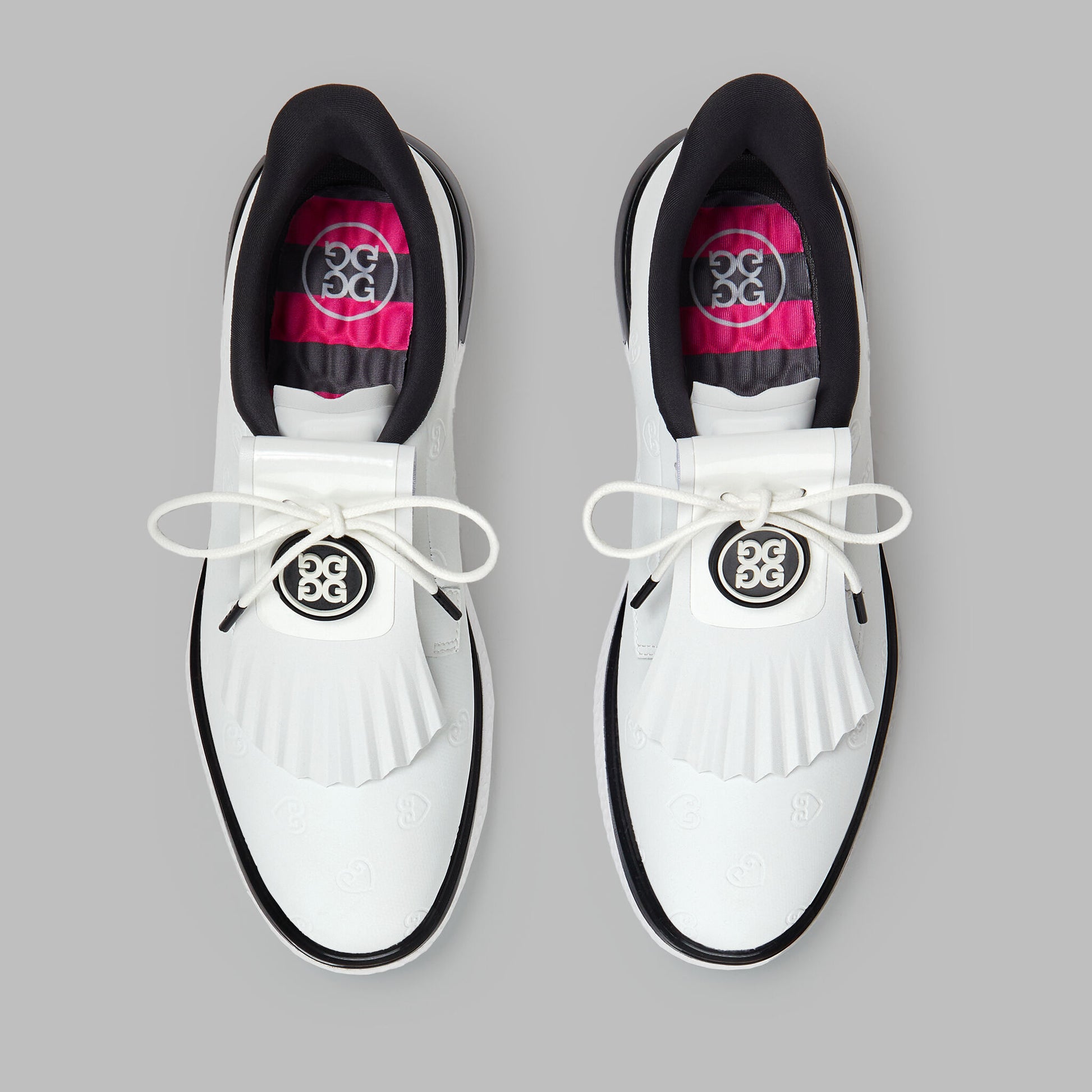 LTD RELEASE GALLIVAN2R DEBOSSED HEART G'S KILTIE GOLF SHOE | G/FORE New