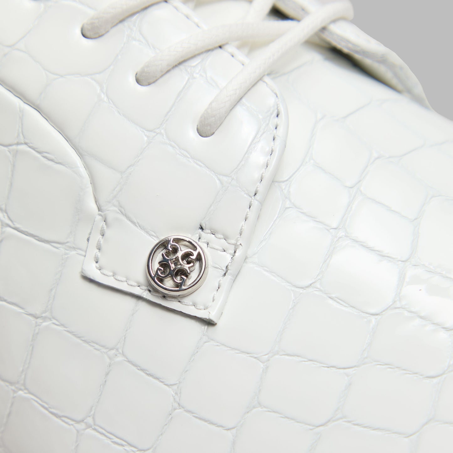 LTD RELEASE GALLIVANTER G/LOCK CROC-EMBOSSED LEATHER DERBY GOLF SHOE | G/FORE sale