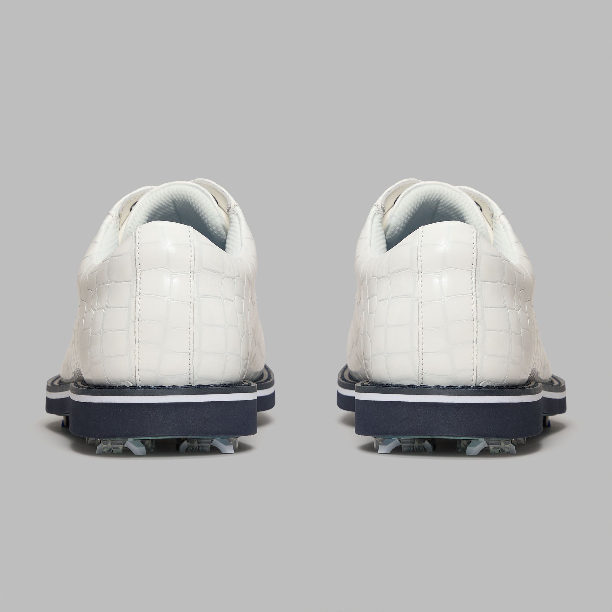 LTD RELEASE GALLIVANTER G/LOCK CROC-EMBOSSED LEATHER DERBY GOLF SHOE | G/FORE sale