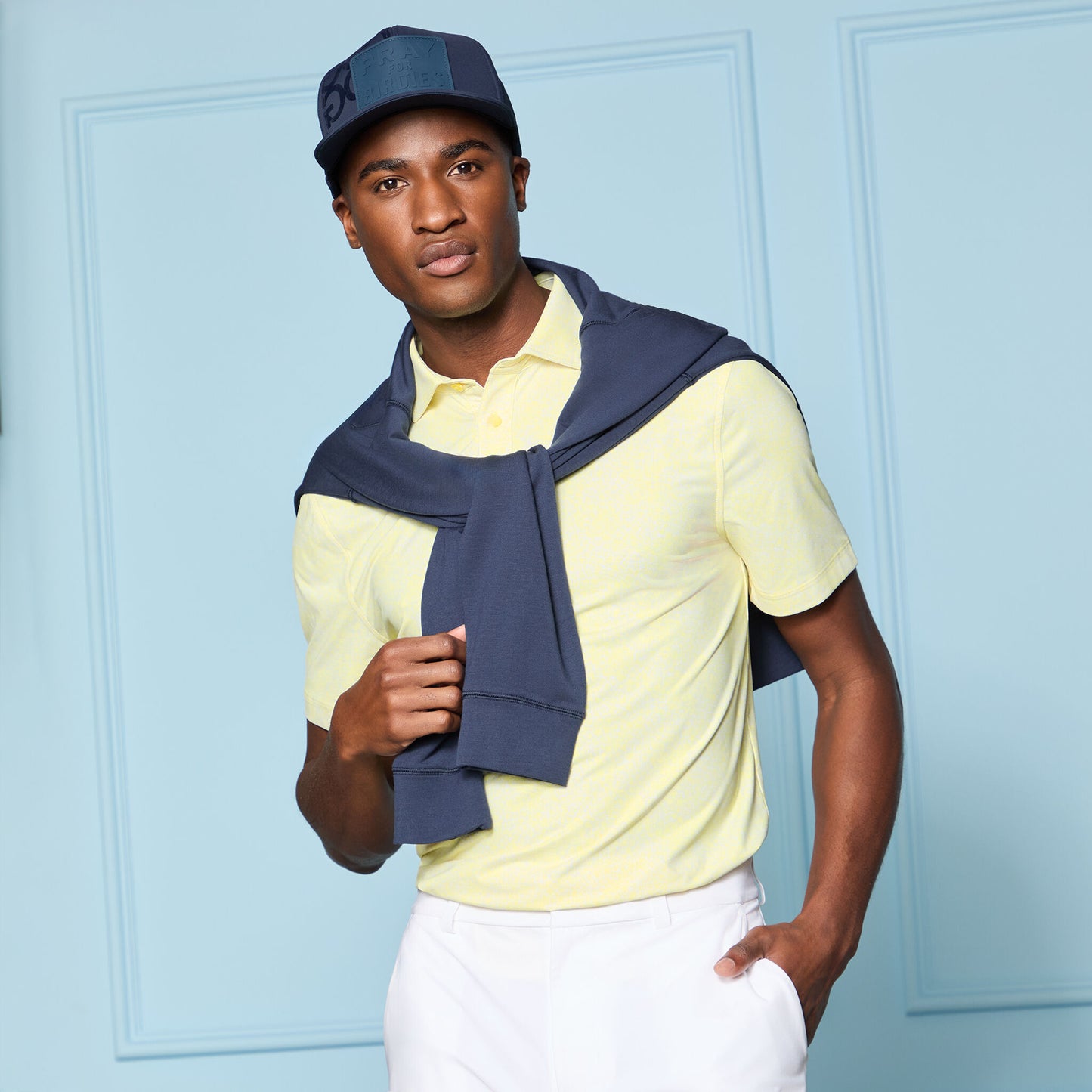 HYDRANGEA TECH JERSEY POLO | G/FORE For Sale