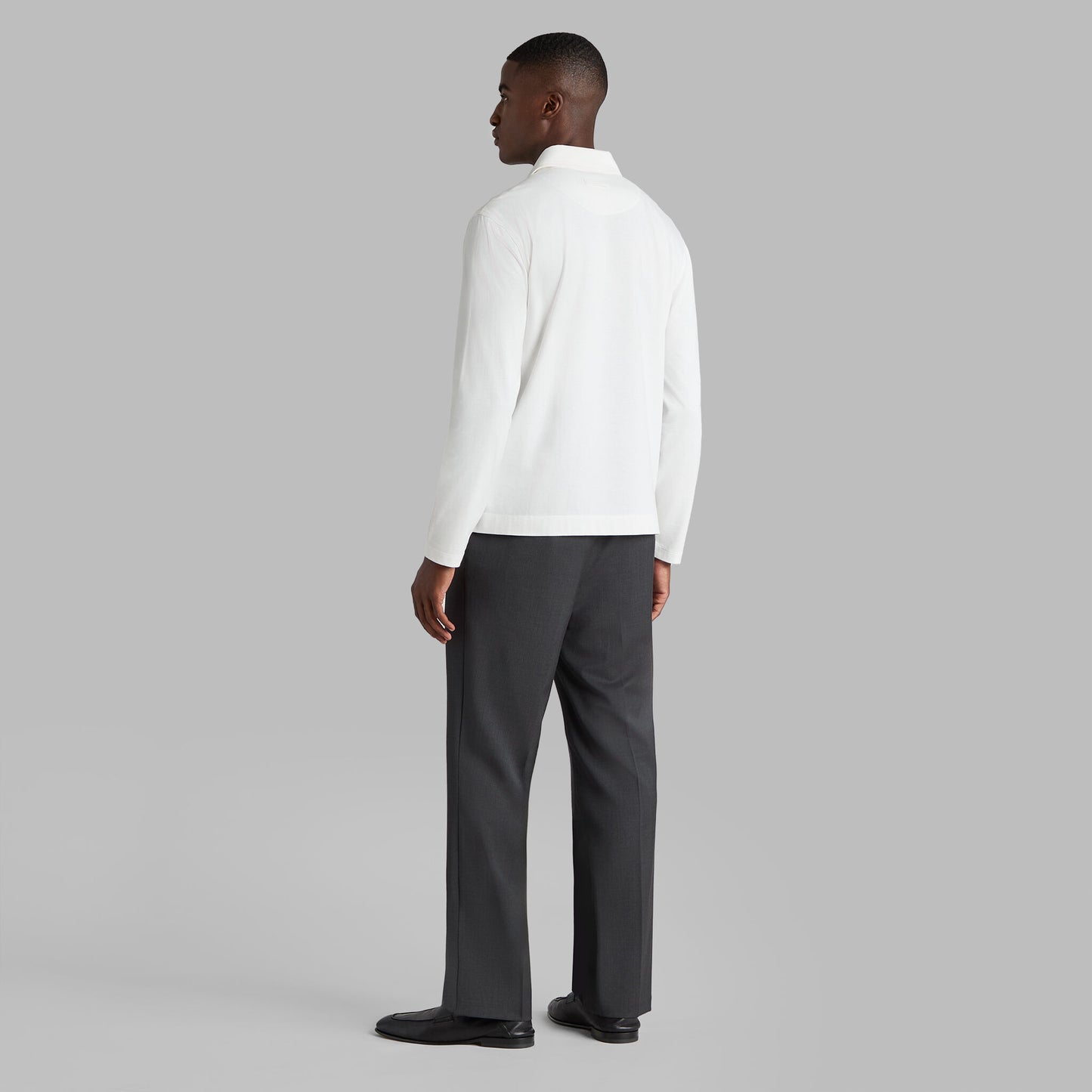 SUPER SOFT BRUSHED COTTON LONG SLEEVE POLO | G/FORE