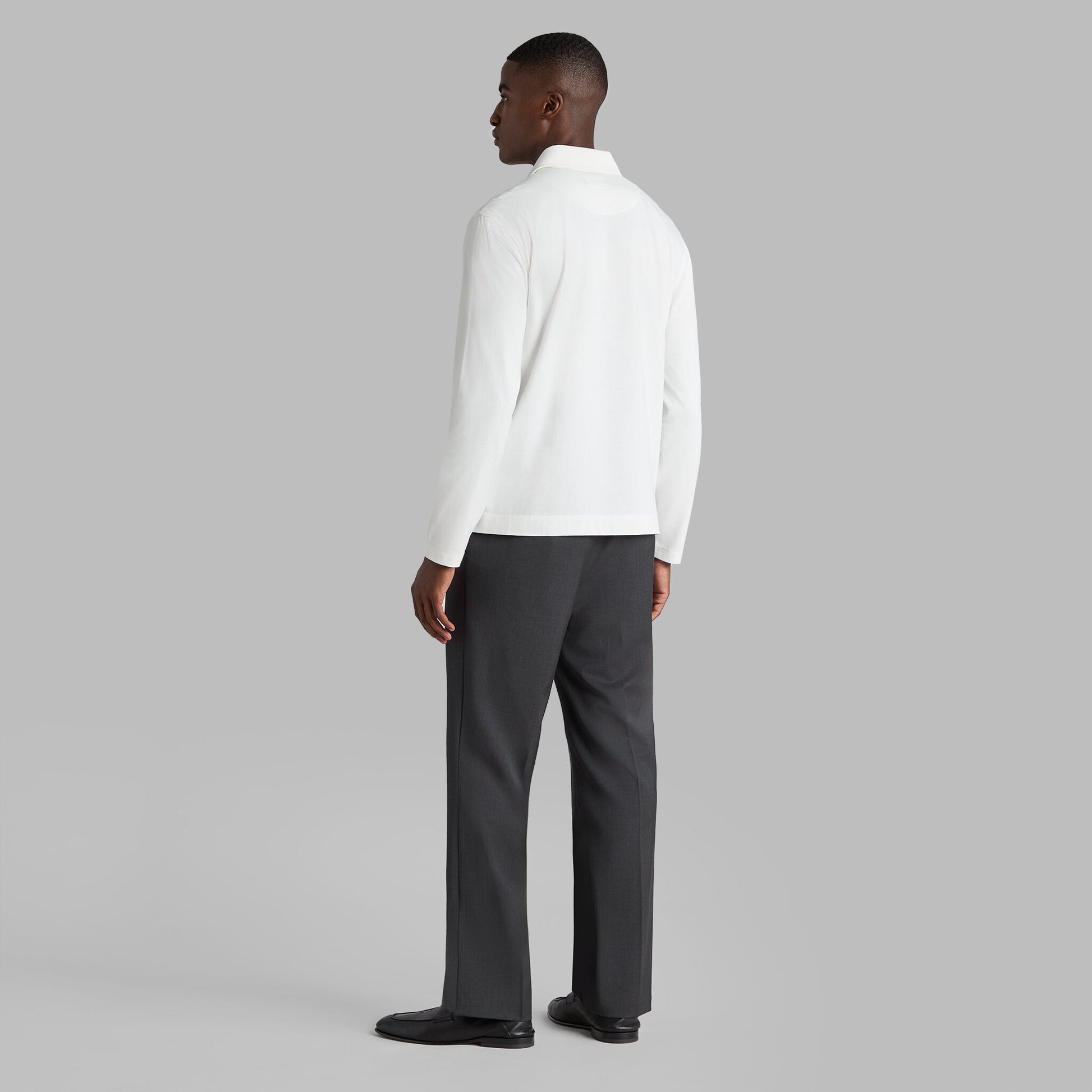 SUPER SOFT BRUSHED COTTON LONG SLEEVE POLO | G/FORE