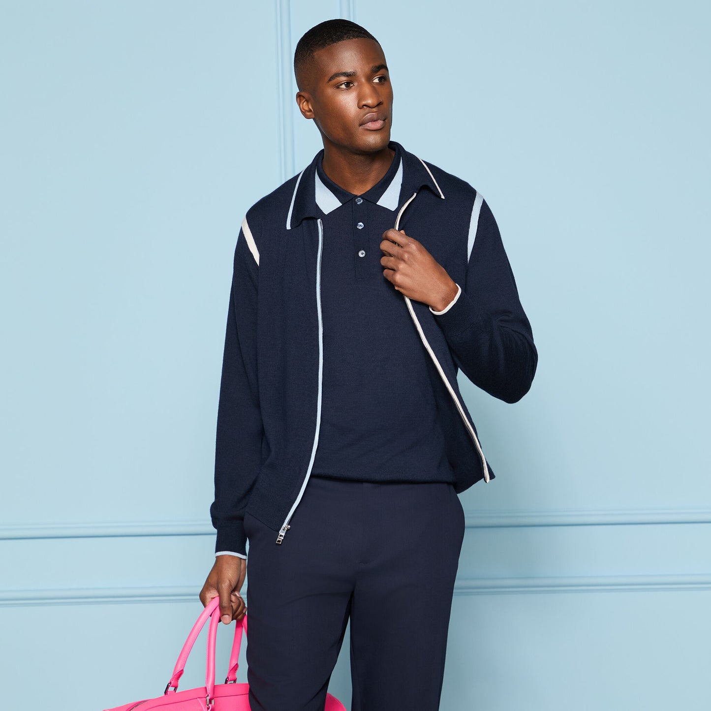 CASHMERE POLO JACKET | G/FORE US