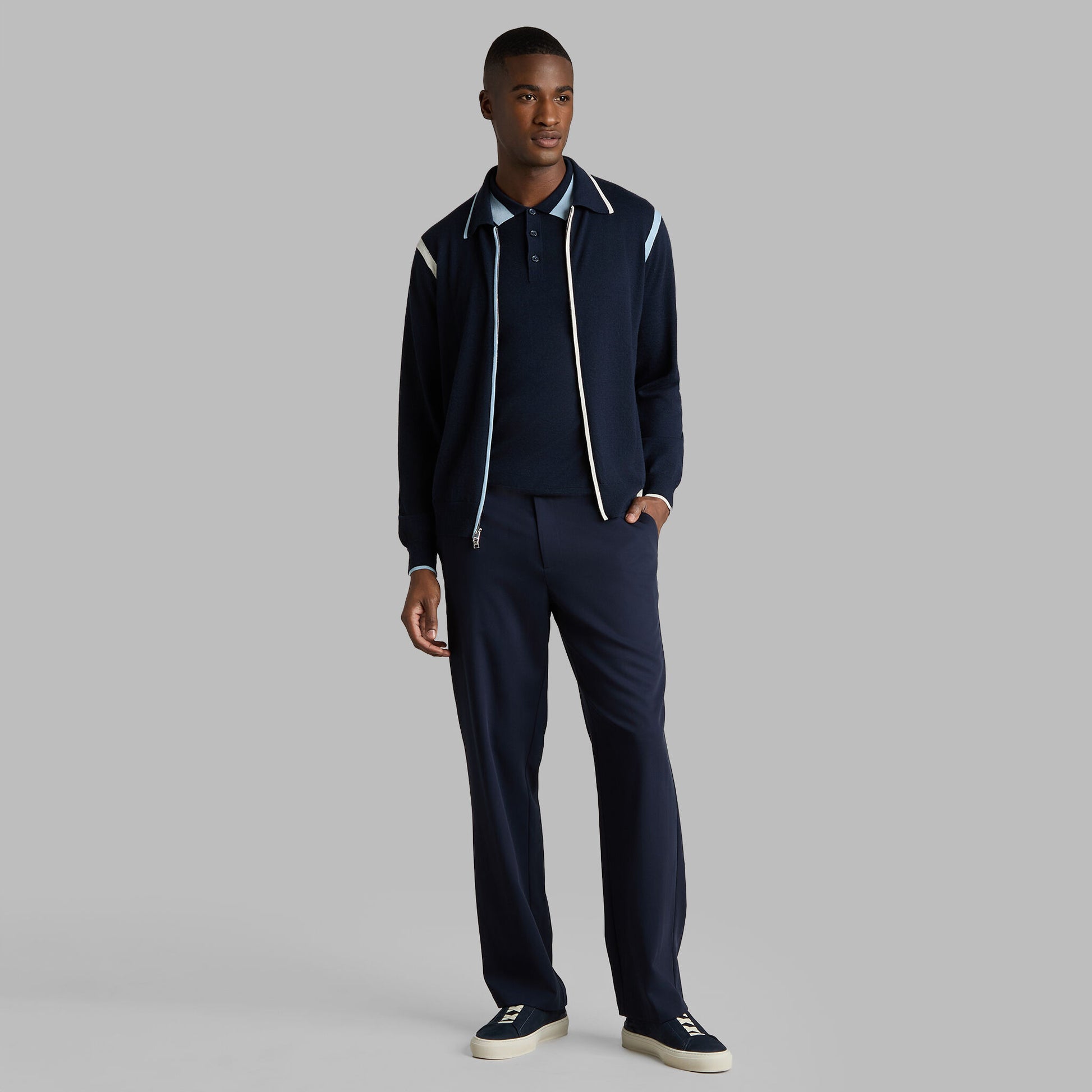 CASHMERE POLO JACKET | G/FORE US