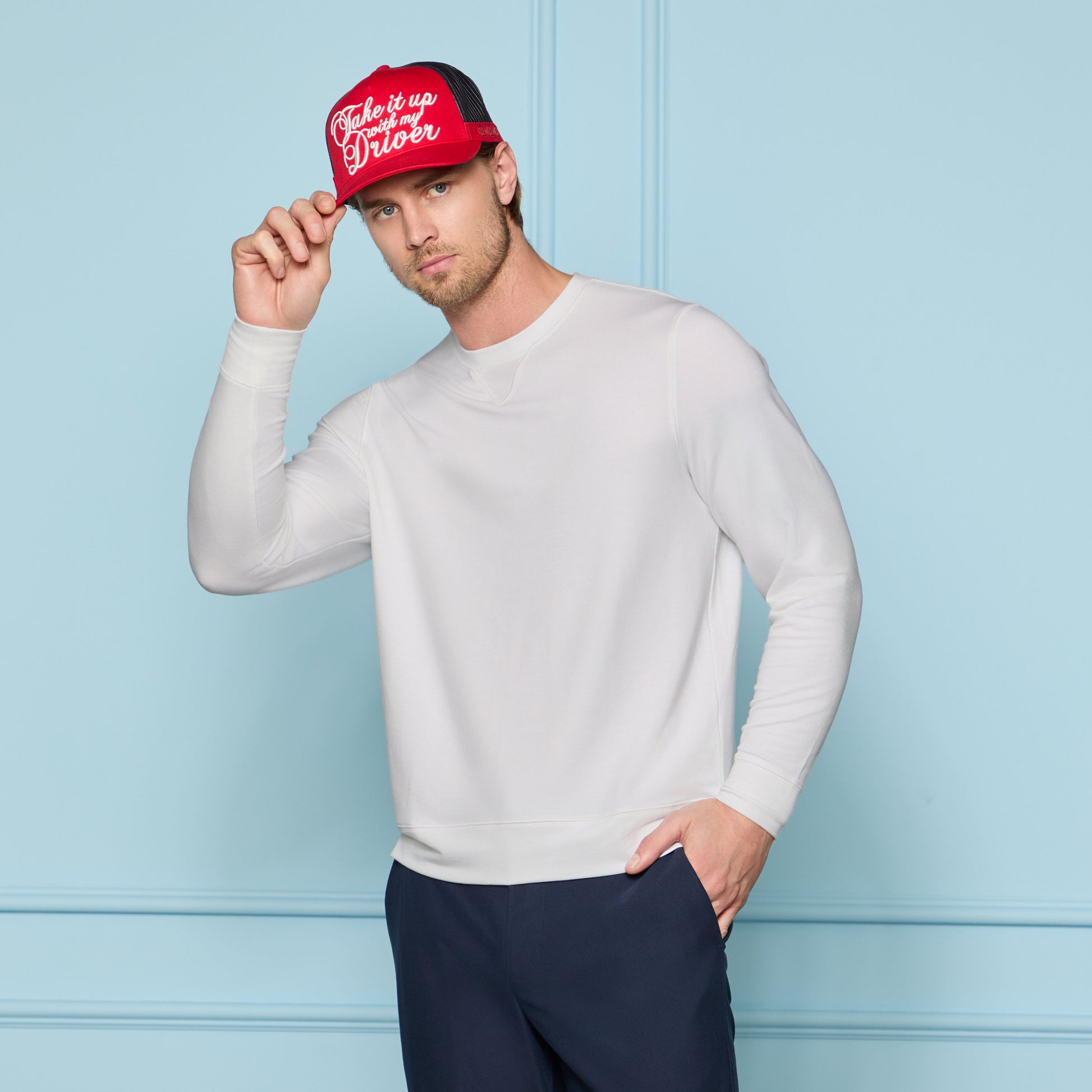 ALL PLAY TERRY CREWNECK | G/FORE Online