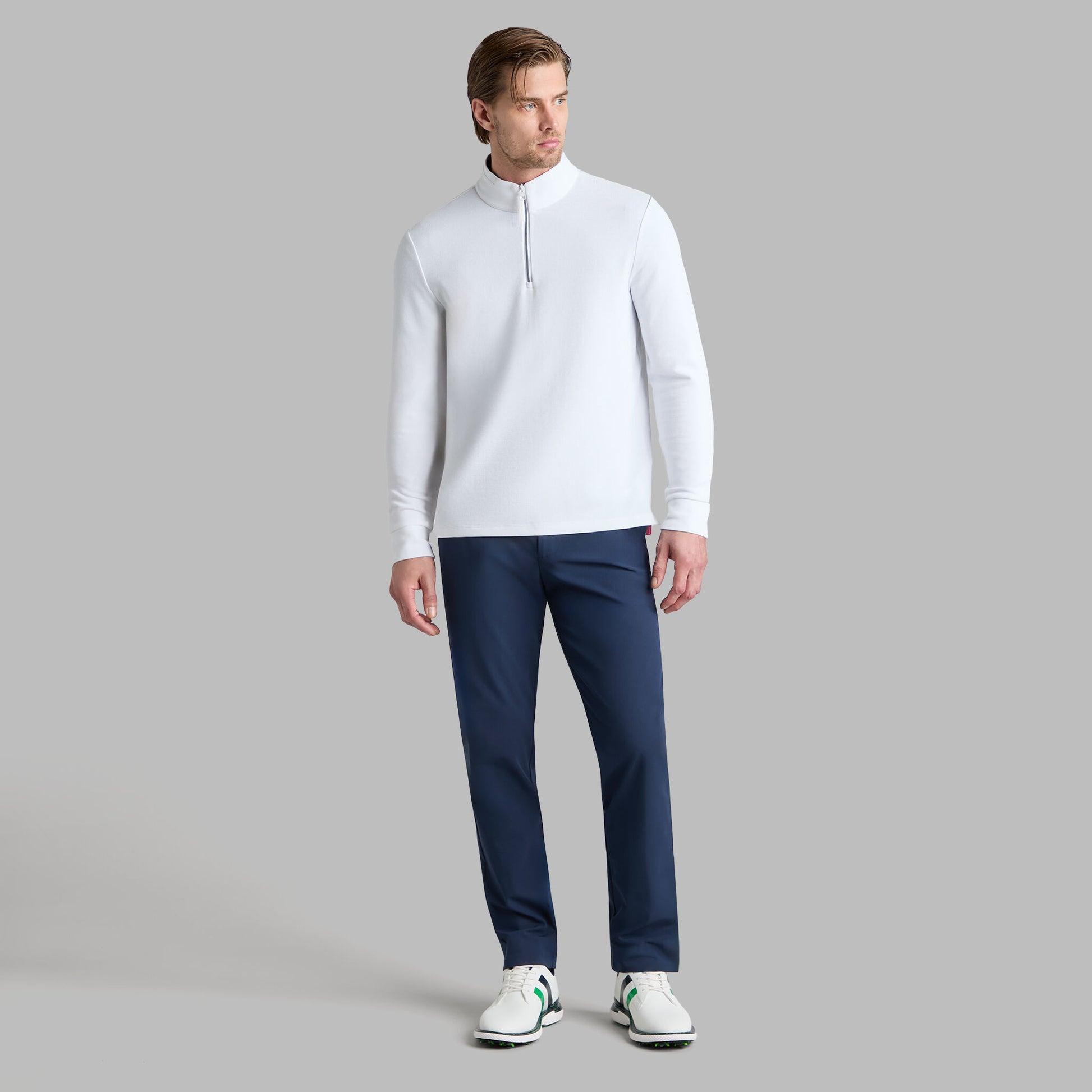 WAFFLE KNIT QUARTER ZIP | G/FORE On sale
