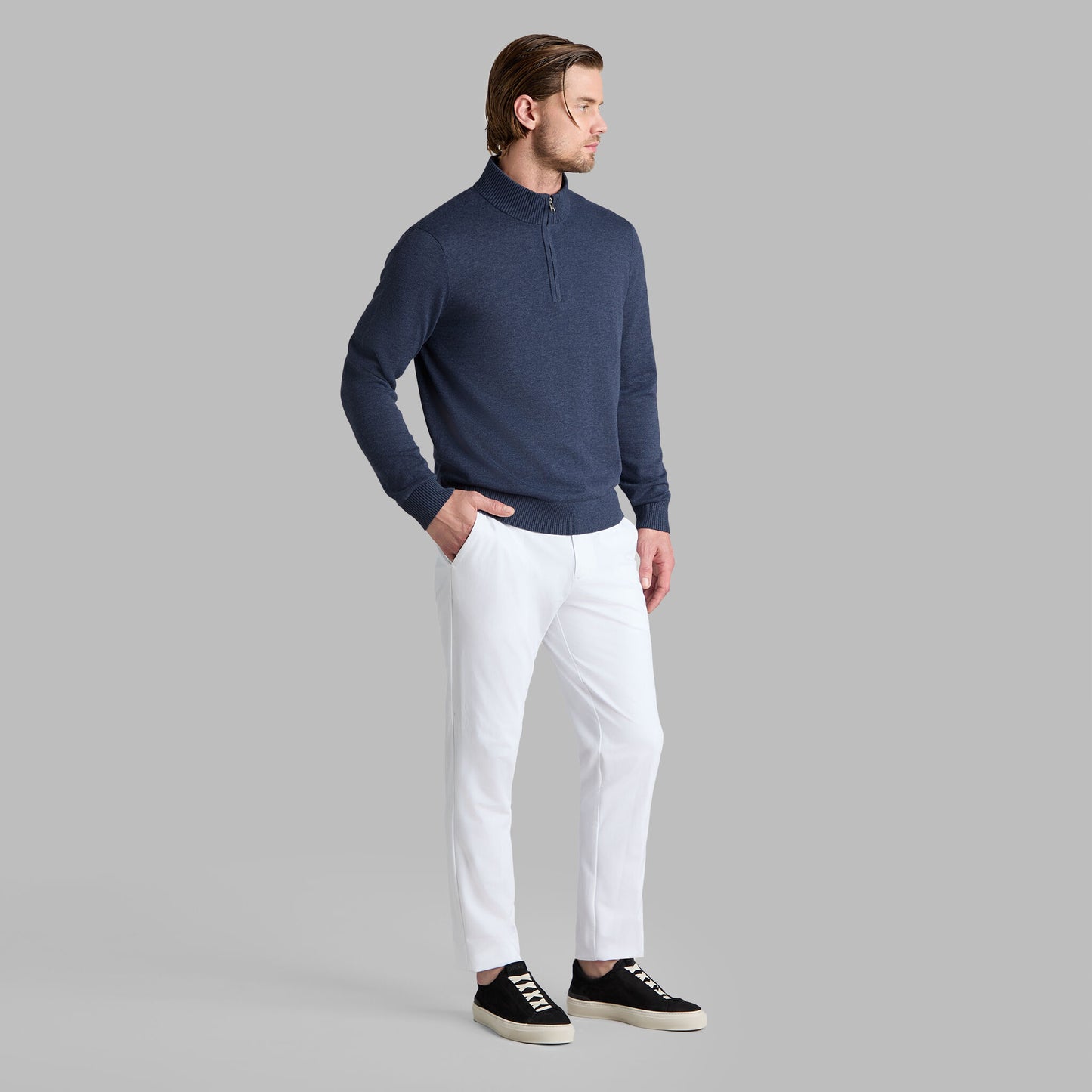 COOLING COTTON 1/4 ZIP SWEATER | G/FORE For Sale
