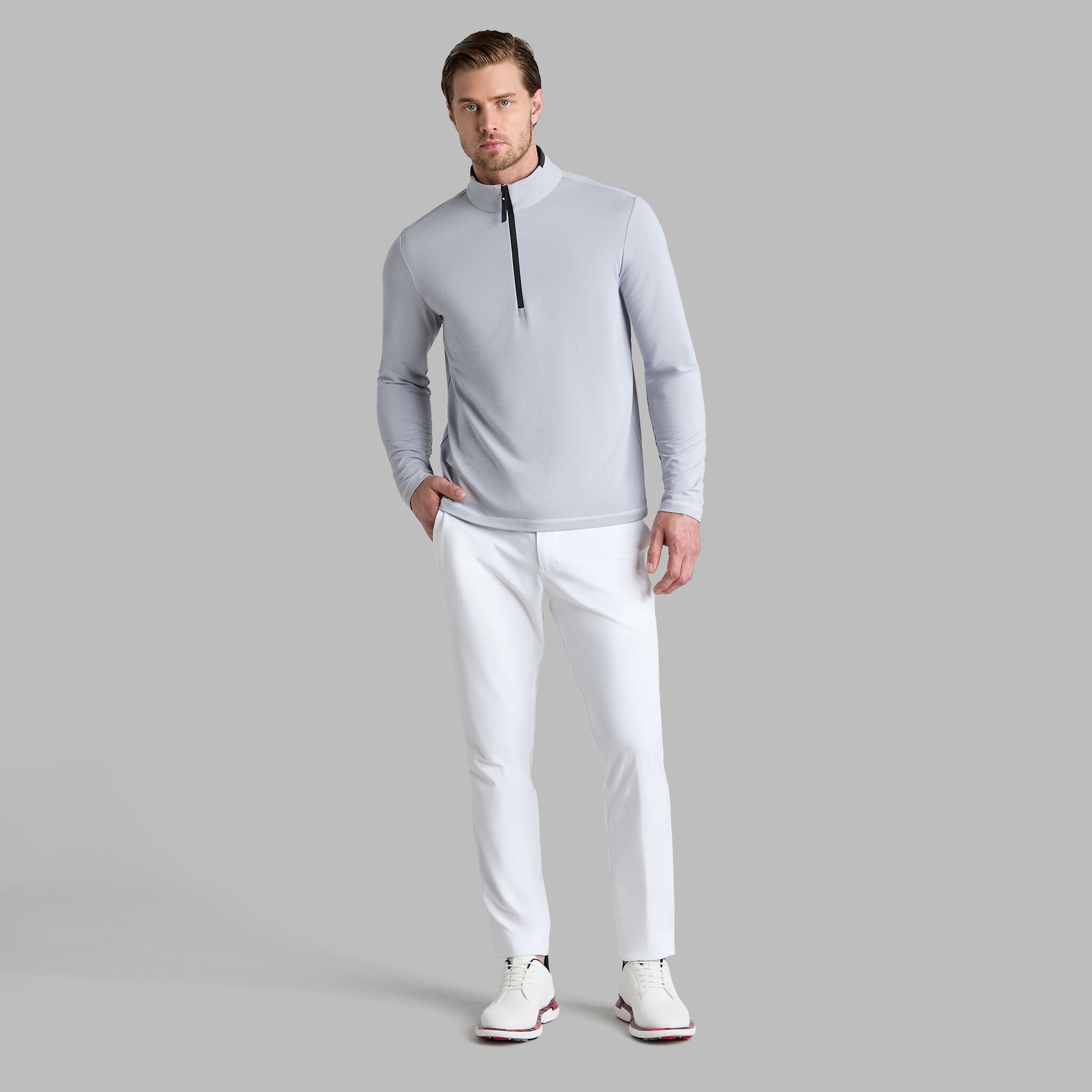 BRUSHED BACK TECH 1/4 ZIP PULLOVER |PULLOVERS & QUARTER-ZIPS |G/FORE | G/FORE Discount