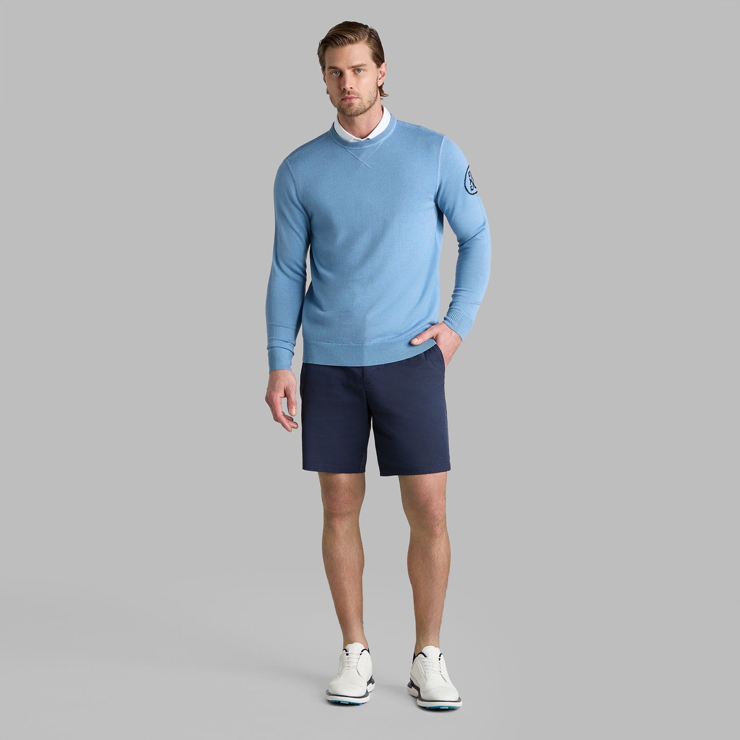 CIRCLE G'S MERINO WOOL CREWNECK SWEATER | G/FORE