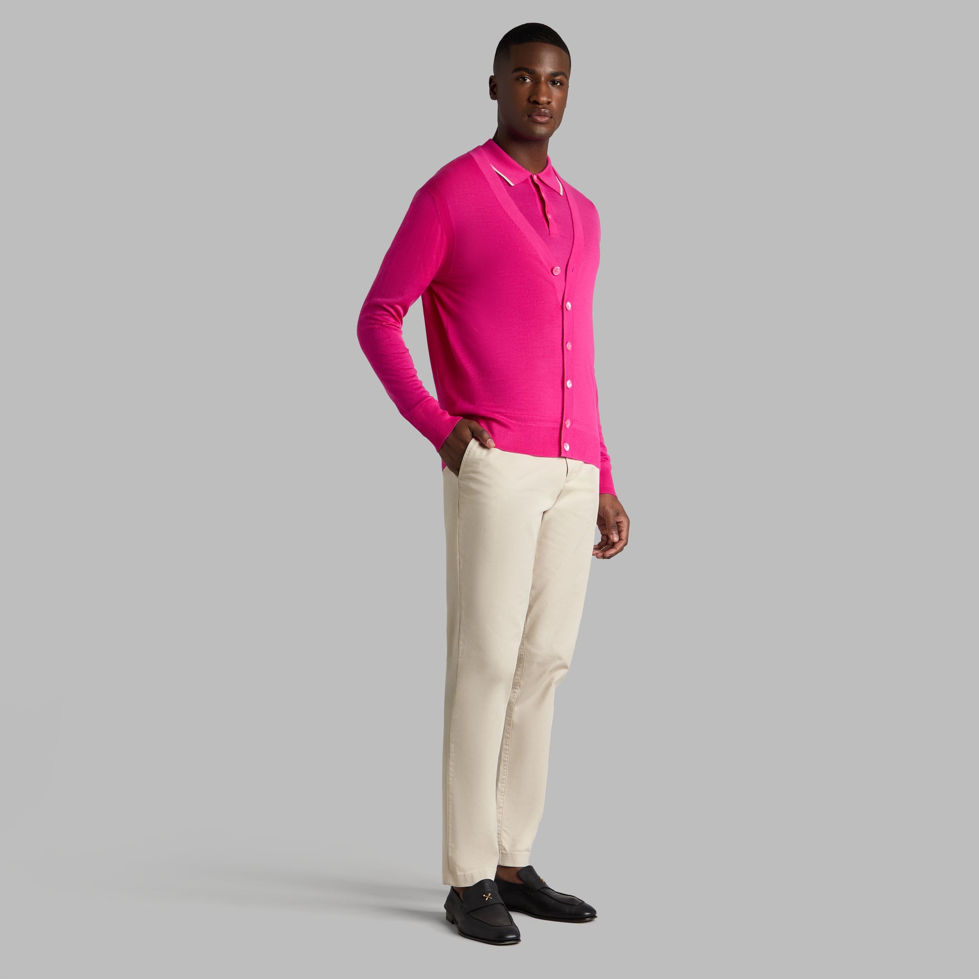 LTD RELEASE MERINO WOOL KNIT CARDIGAN | G/FORE On sale