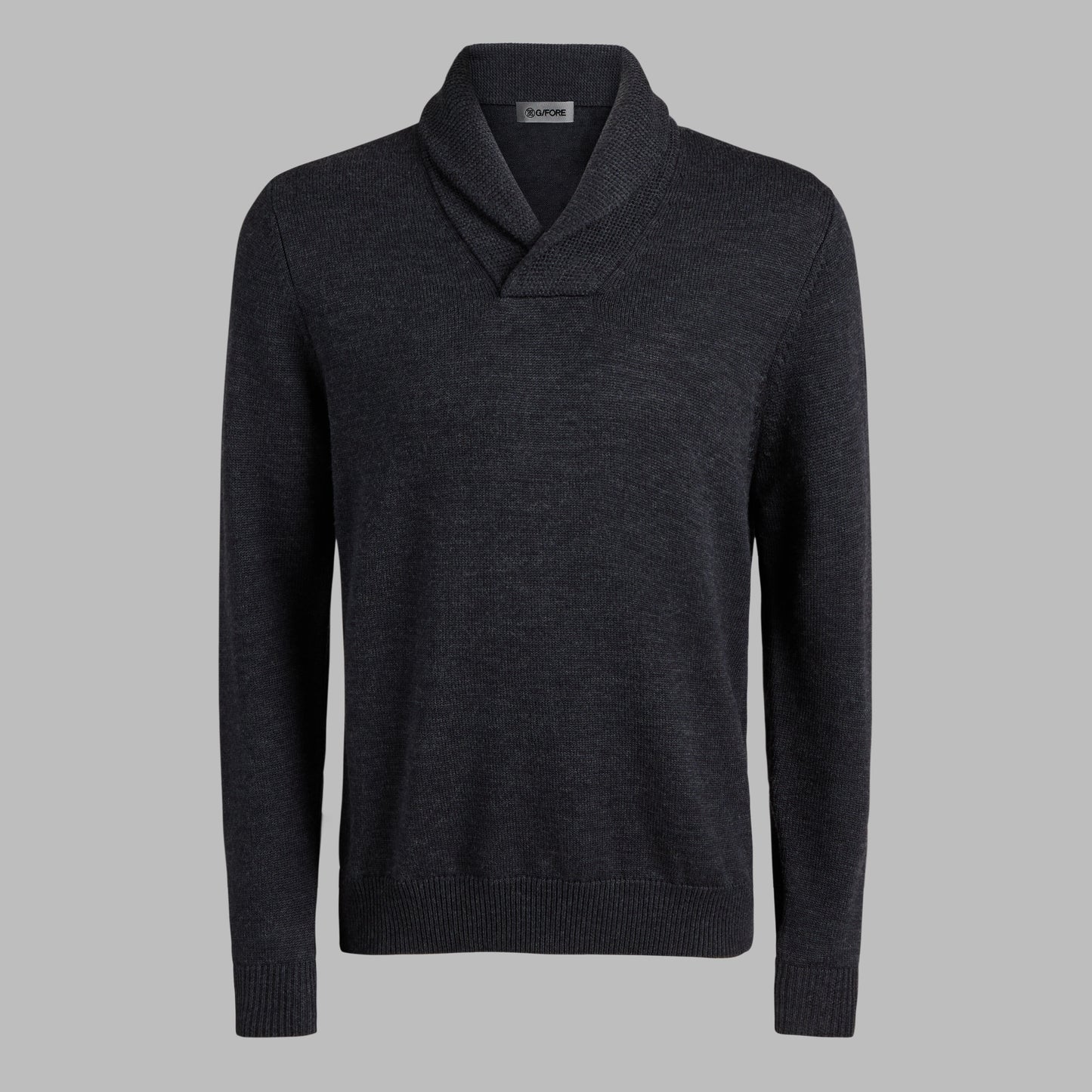 SHAWL COLLAR MERINO WOOL SWEATER | G/FORE sale
