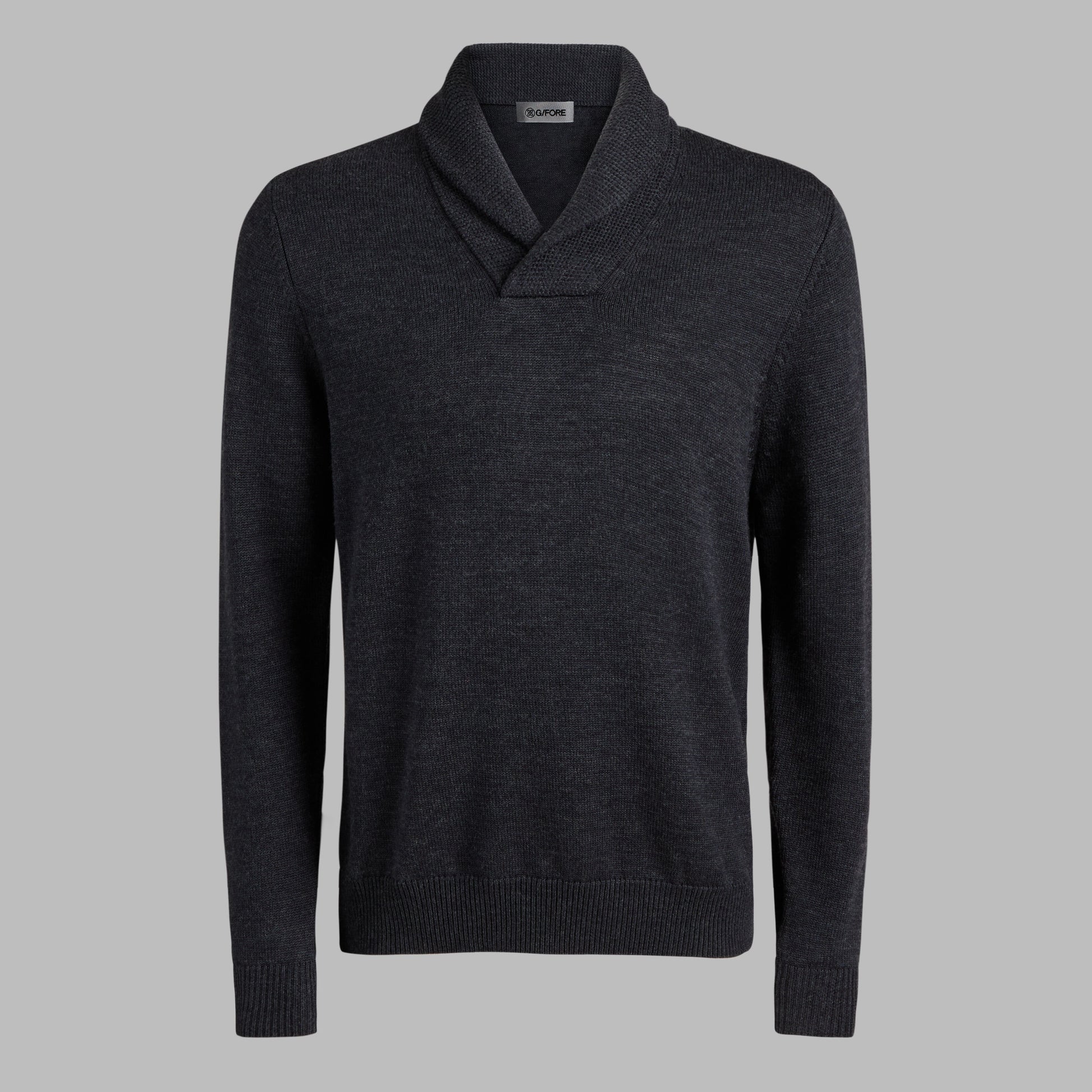 SHAWL COLLAR MERINO WOOL SWEATER | G/FORE sale