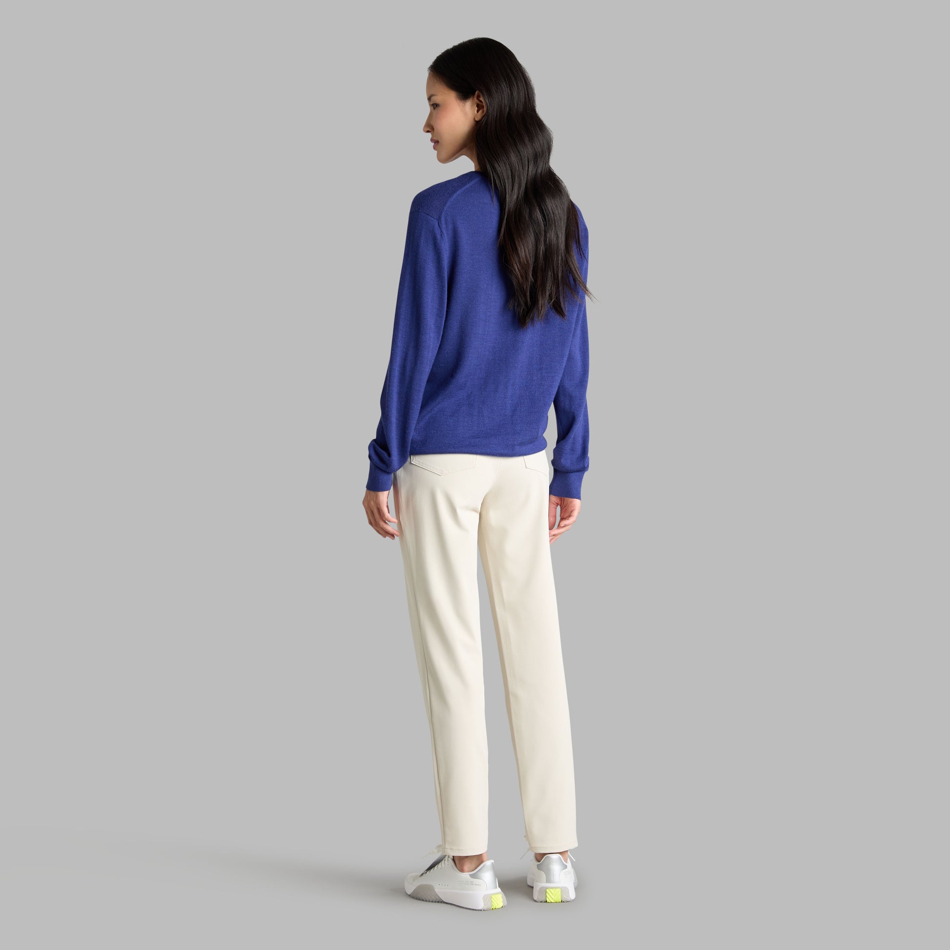 G SCRIBE VERSE V NECK CASHMERE SWEATER | G/FORE For Sale