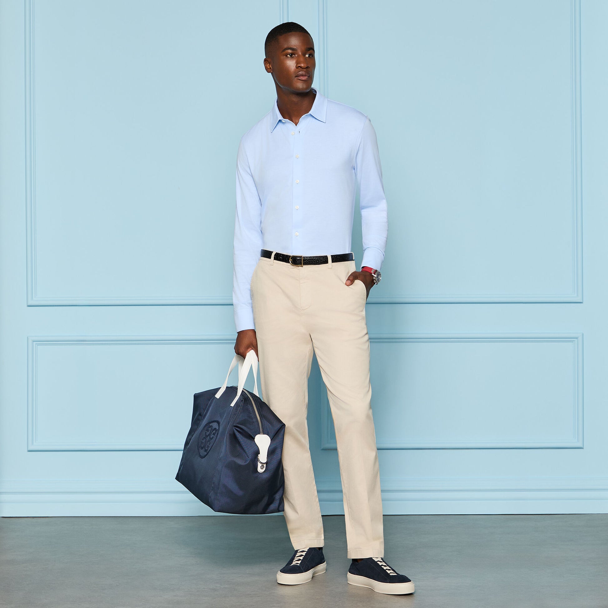 LUXE COTTON BLEND SHIRT | G/FORE New