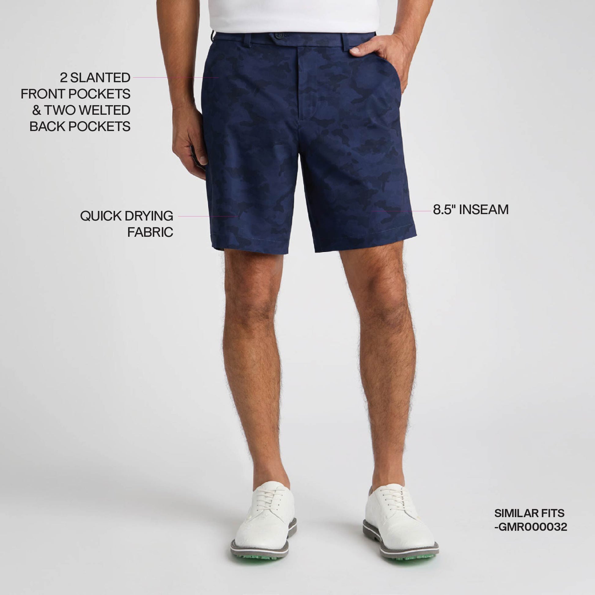 CAMO MAVERICK 4-WAY STRETCH SHORT | G/FORE Discount