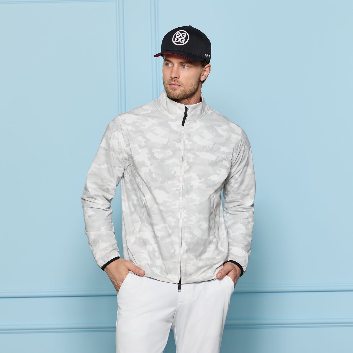 PARACHUTE CAMO WINDBREAKER | G/FORE For Sale