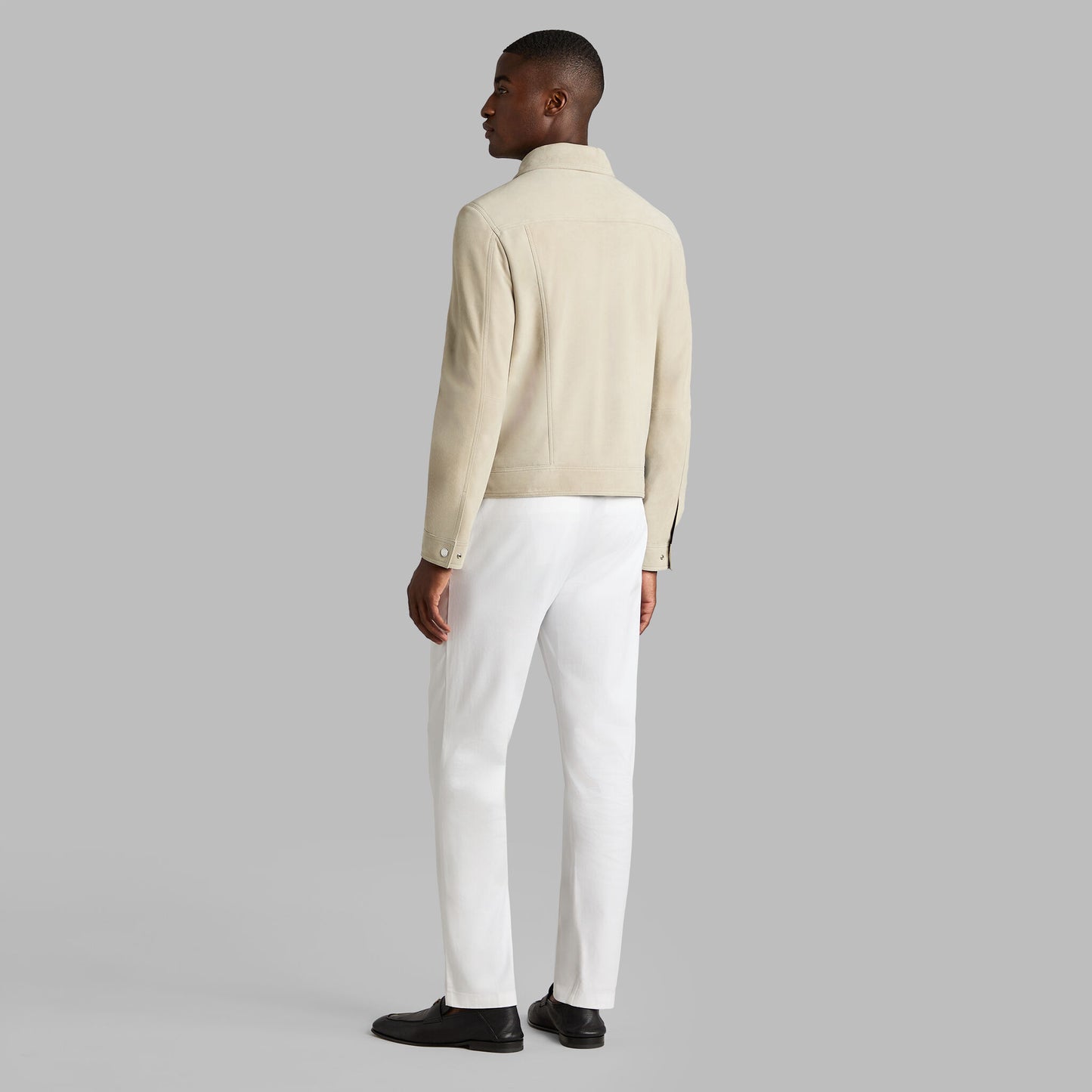 SUEDE TRUCKER JACKET | G/FORE Discount