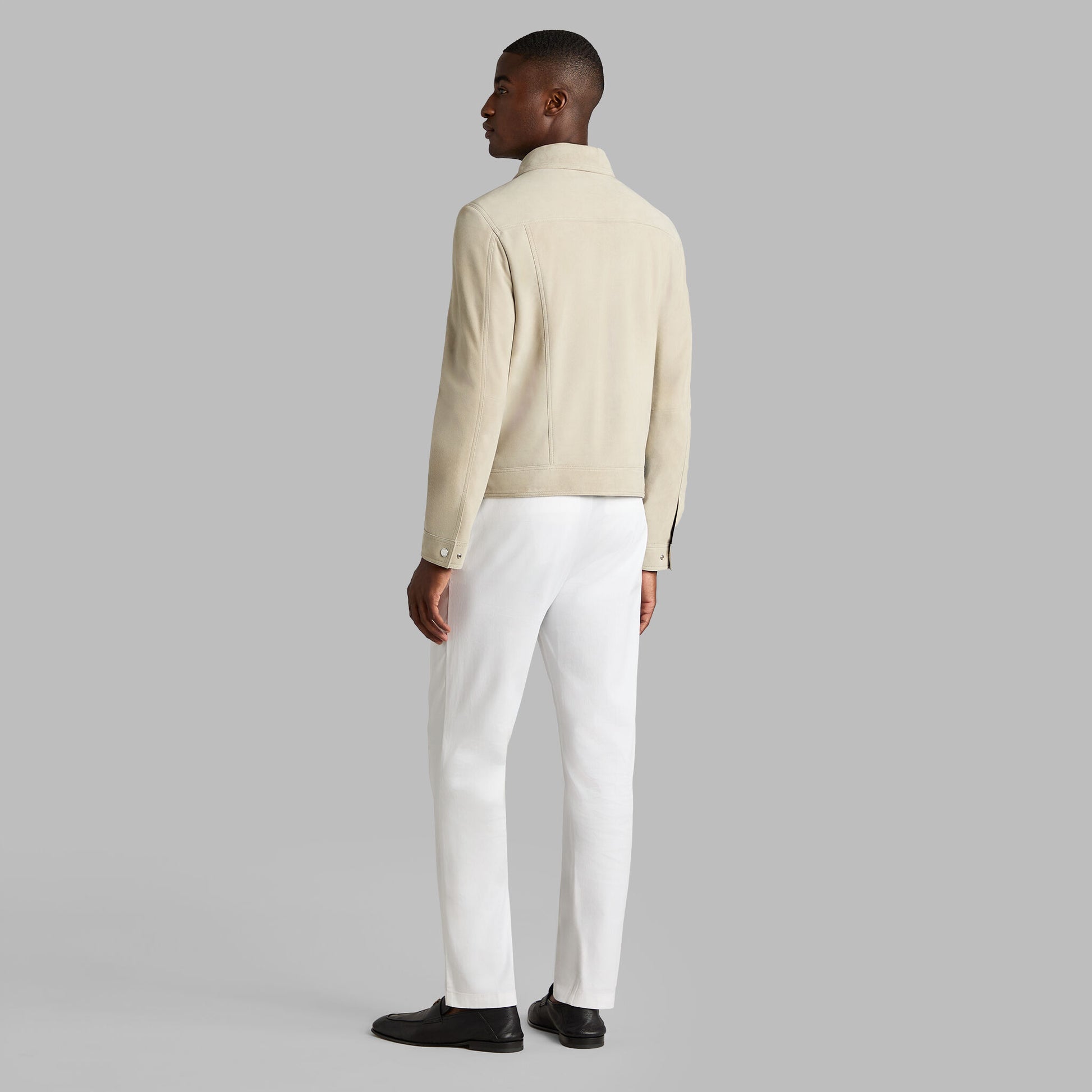 SUEDE TRUCKER JACKET | G/FORE Discount