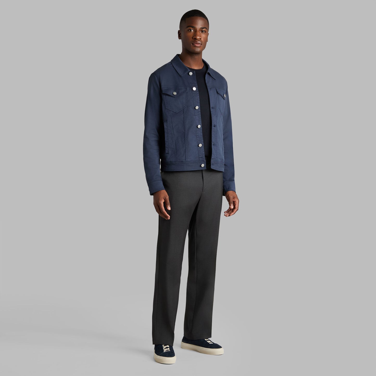 STRETCH COTTON GABARDINE TRUCKER JACKET | G/FORE Outlet