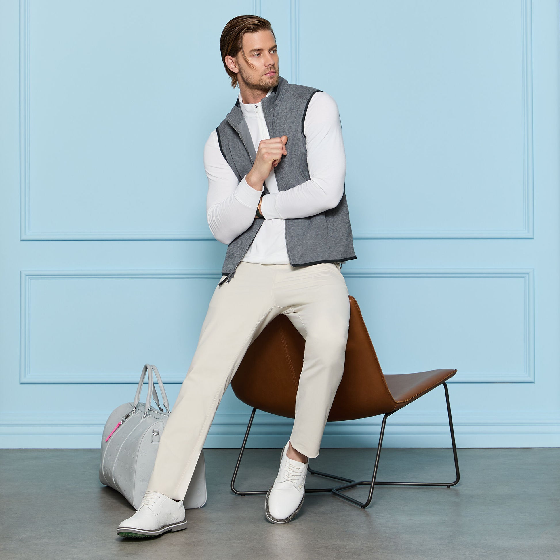 DOUBLE KNIT VEST | G/FORE On sale