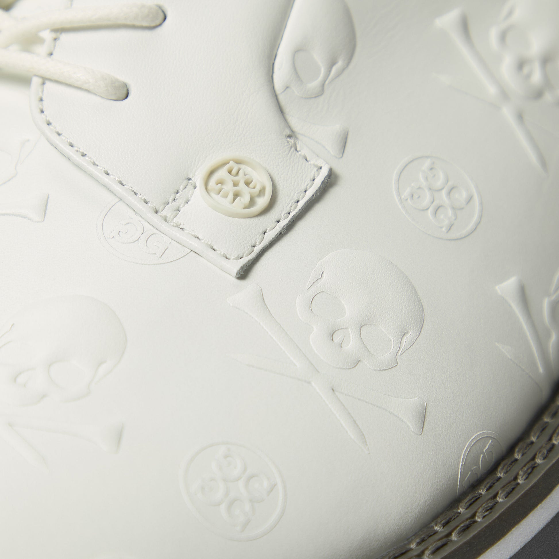 GALLIVANTER EMBOSSED SKULL & TEES LEATHER GOLF SHOE | G/FORE sale