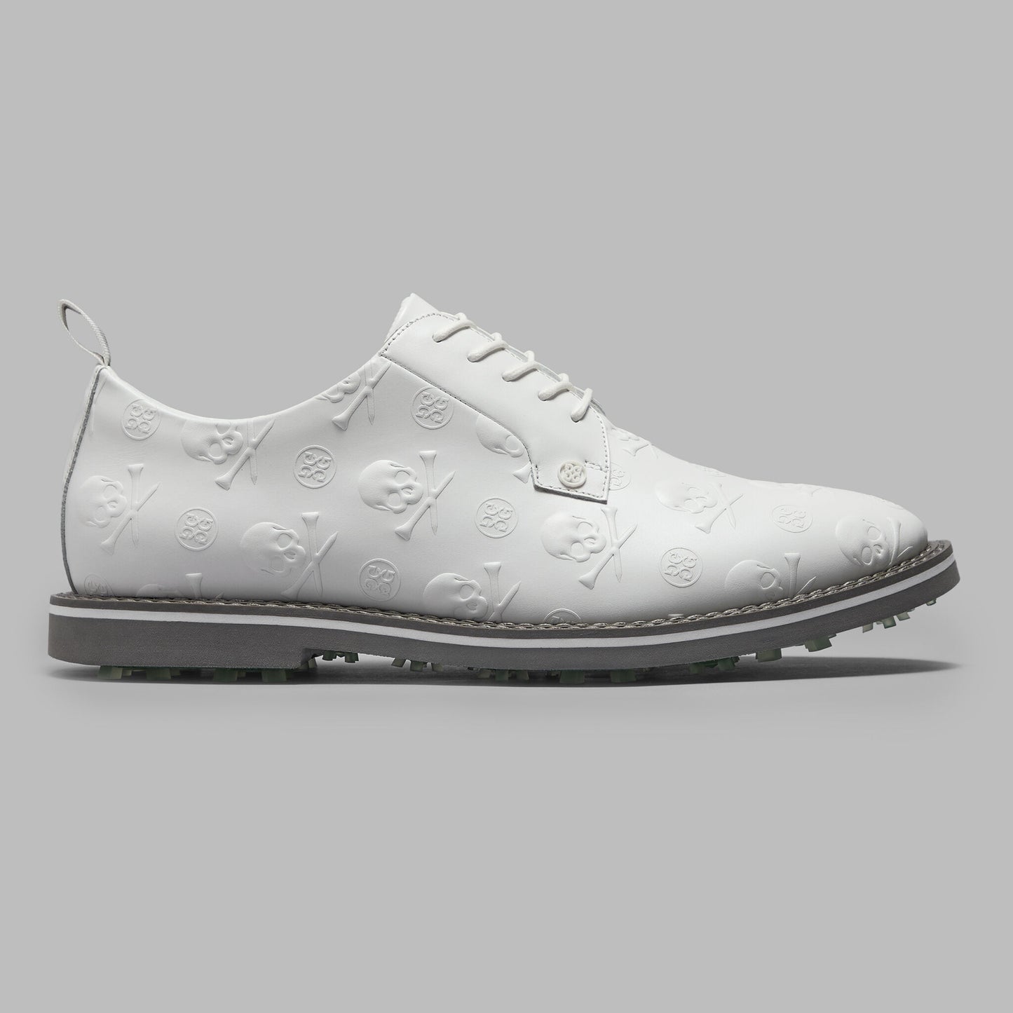 GALLIVANTER EMBOSSED SKULL & TEES LEATHER GOLF SHOE | G/FORE sale