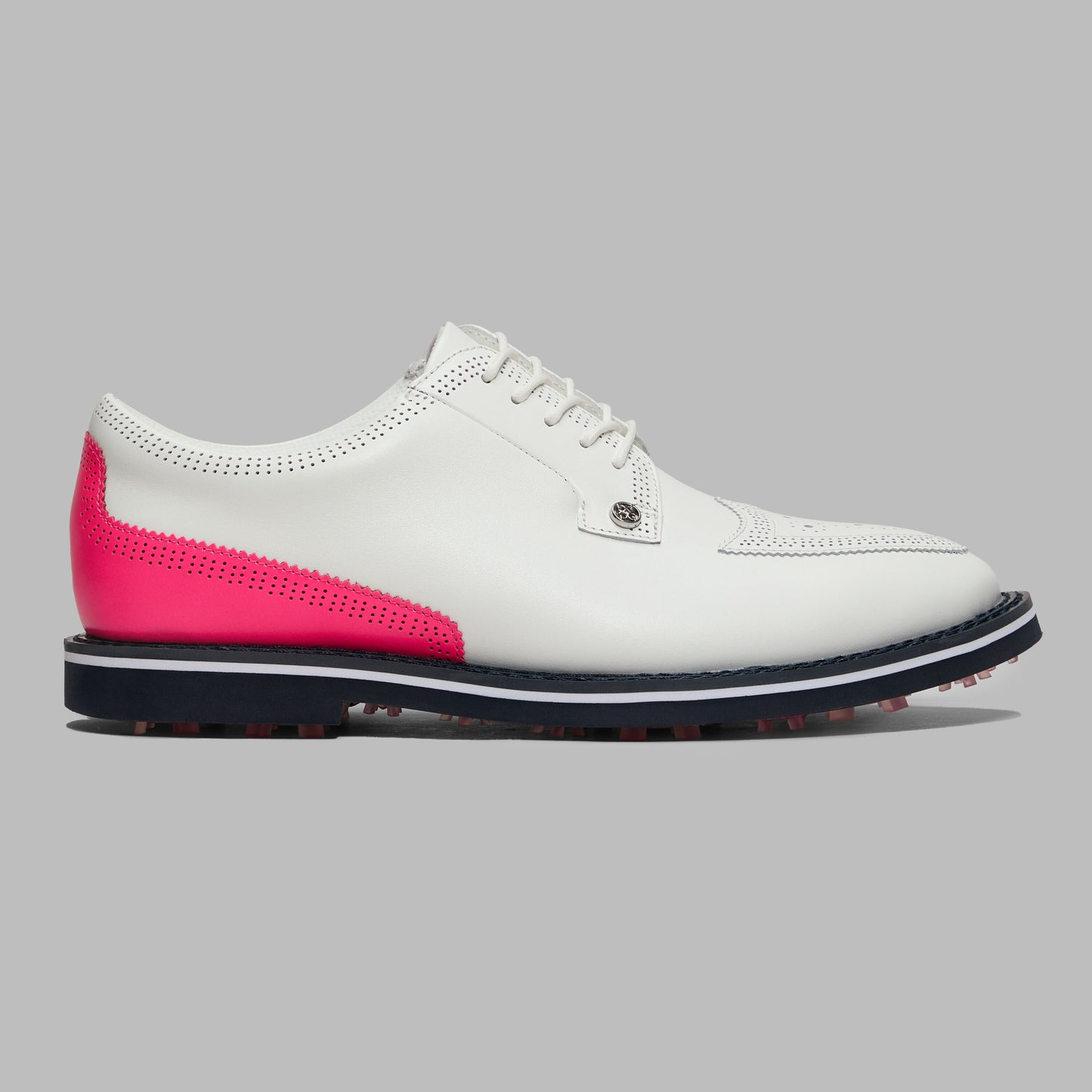 GALLIVANTER LEATHER BROGUE GOLF SHOE | G/FORE Discount